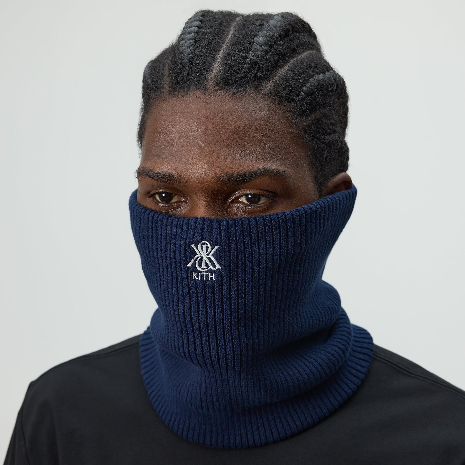 Kith Ribbed Neck Warmer - Nocturnal - PH