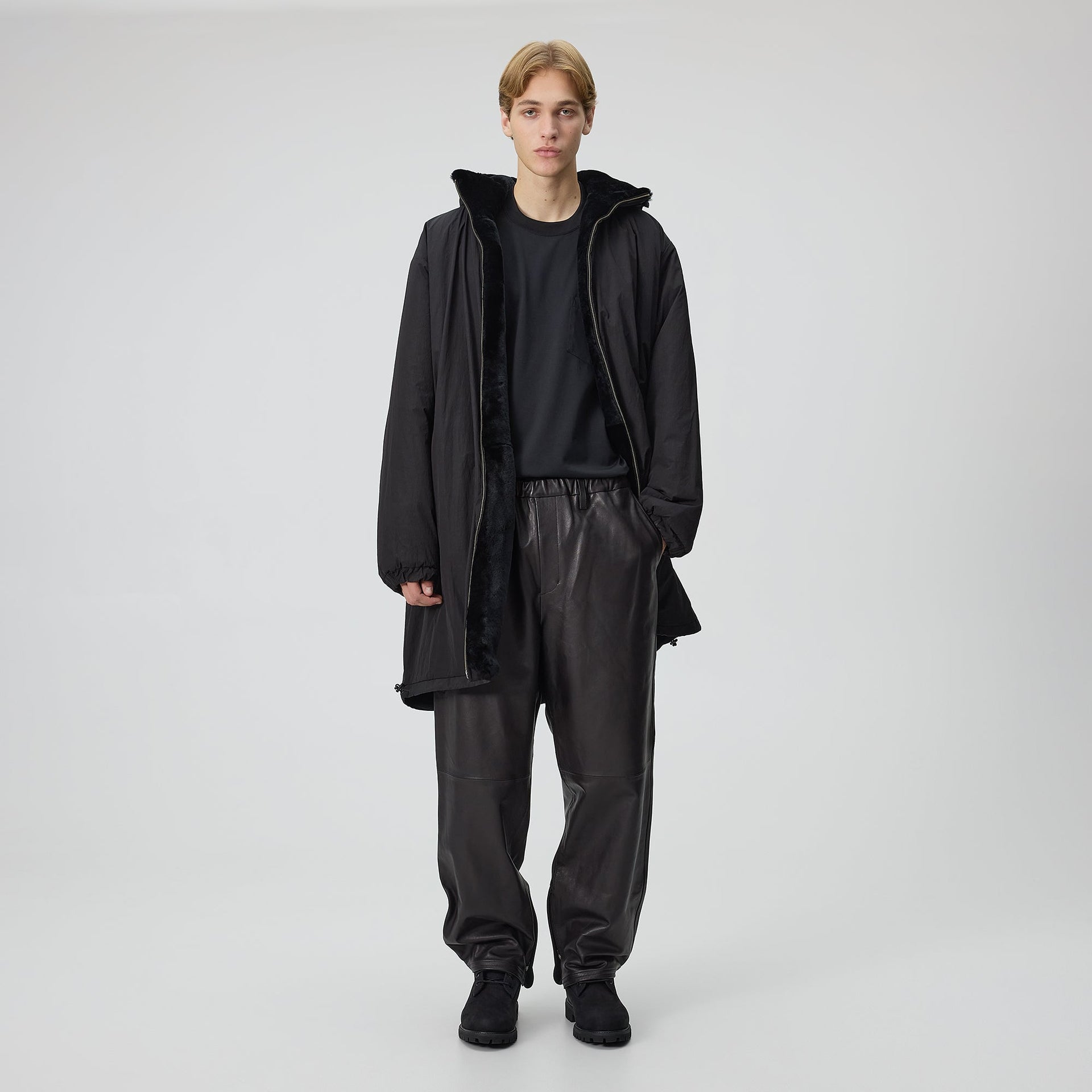 Kith 101 for ssstein Mouton Inner Reversible Parka - Black - PH