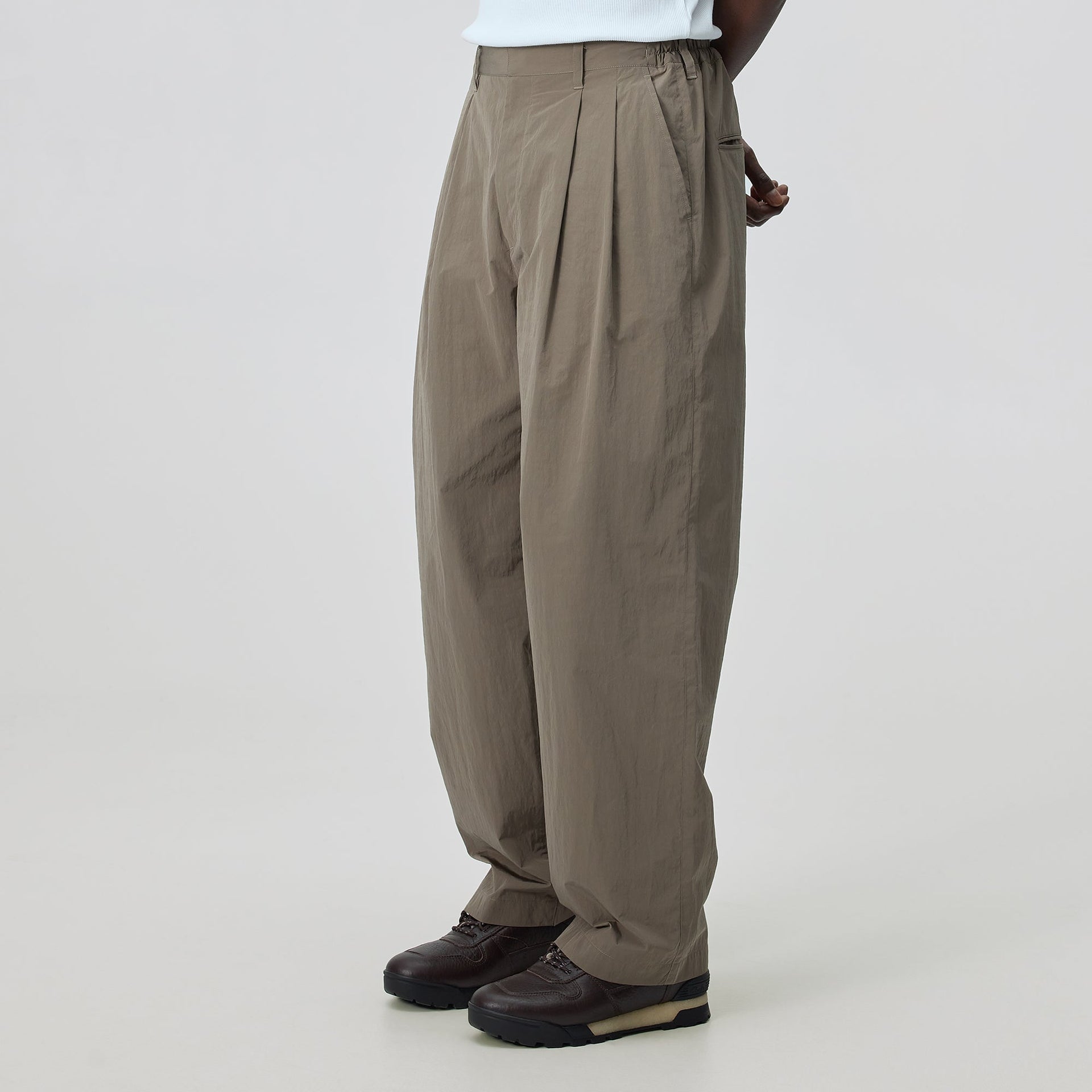 Kith 101 for ssstein Windproof Nylon Easy Pleated Trouser - Terrace - PH