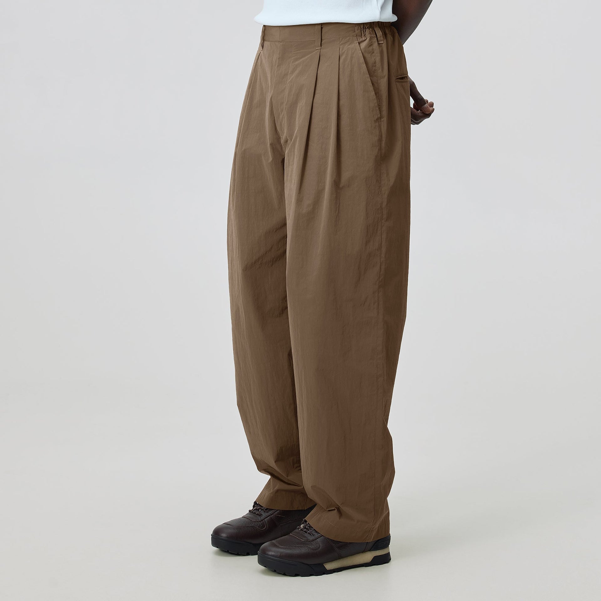 Kith 101 for ssstein Windproof Nylon Easy Pleated Trouser - Terrace - PH