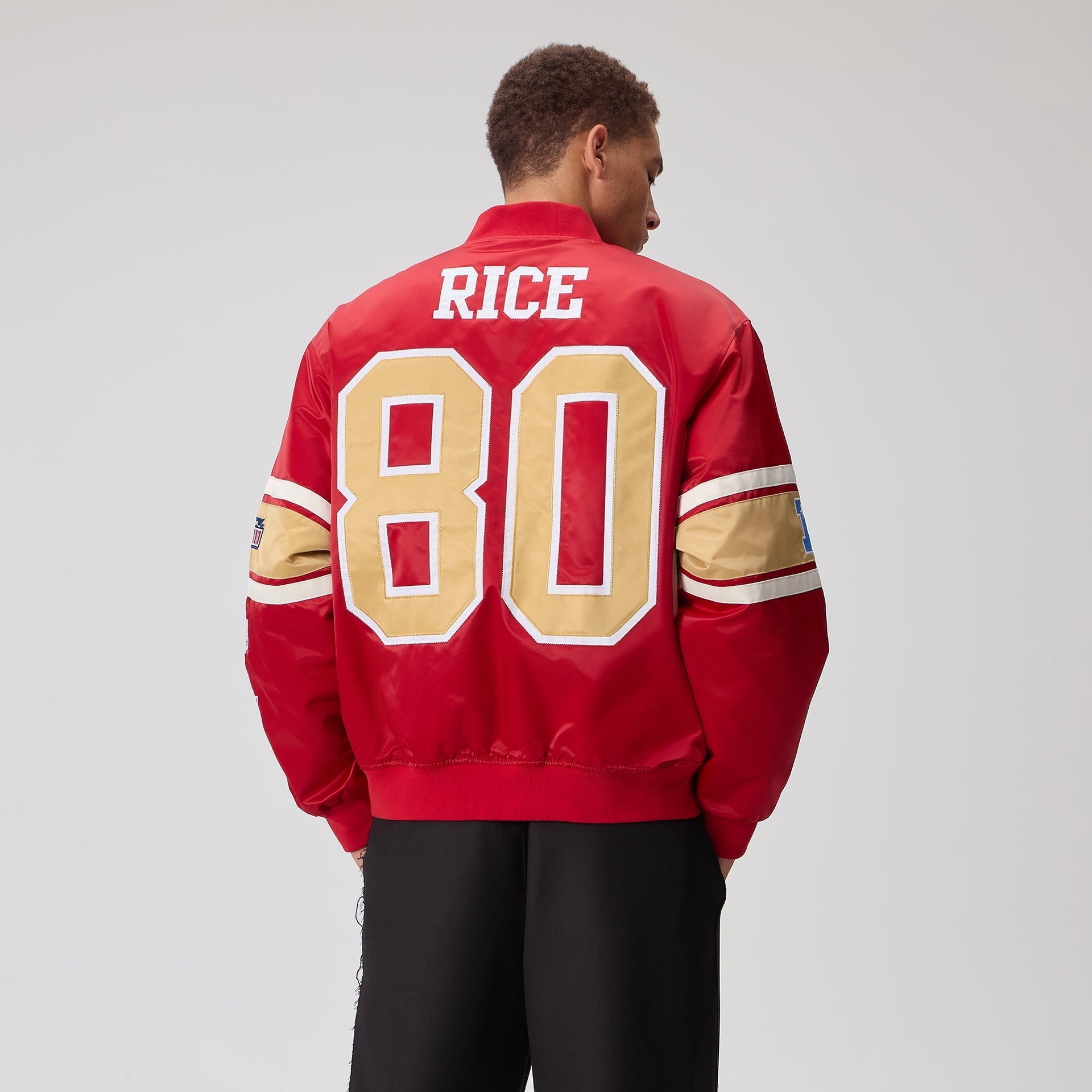 Kith for the NFL San Francisco 49ers Satin Bomber Jacket - Present - PH