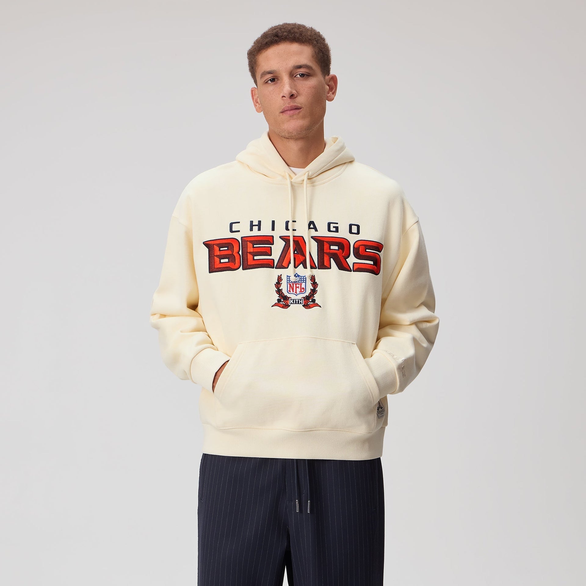 Kith for the NFL Chicago Bears Vintage Hoodie - Sandrift - PH