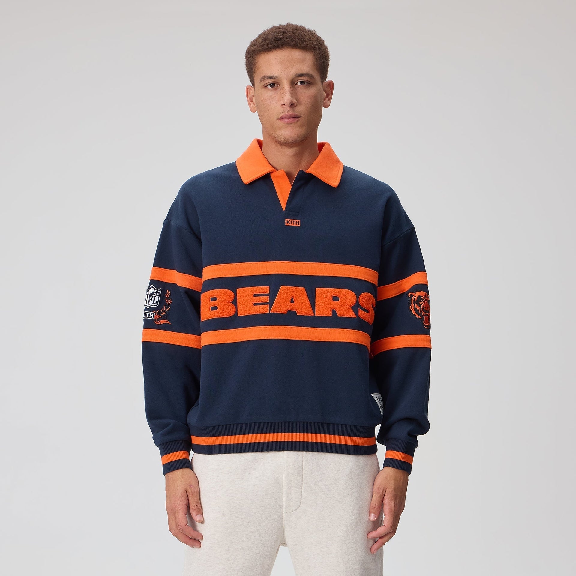 Kith for the NFL Chicago Bears Vintage Rugby - Nocturnal - PH