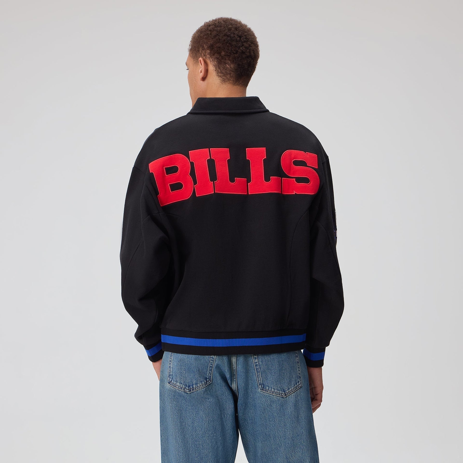 Kith for the NFL Buffalo Bills Vintage Rugby - Black - PH