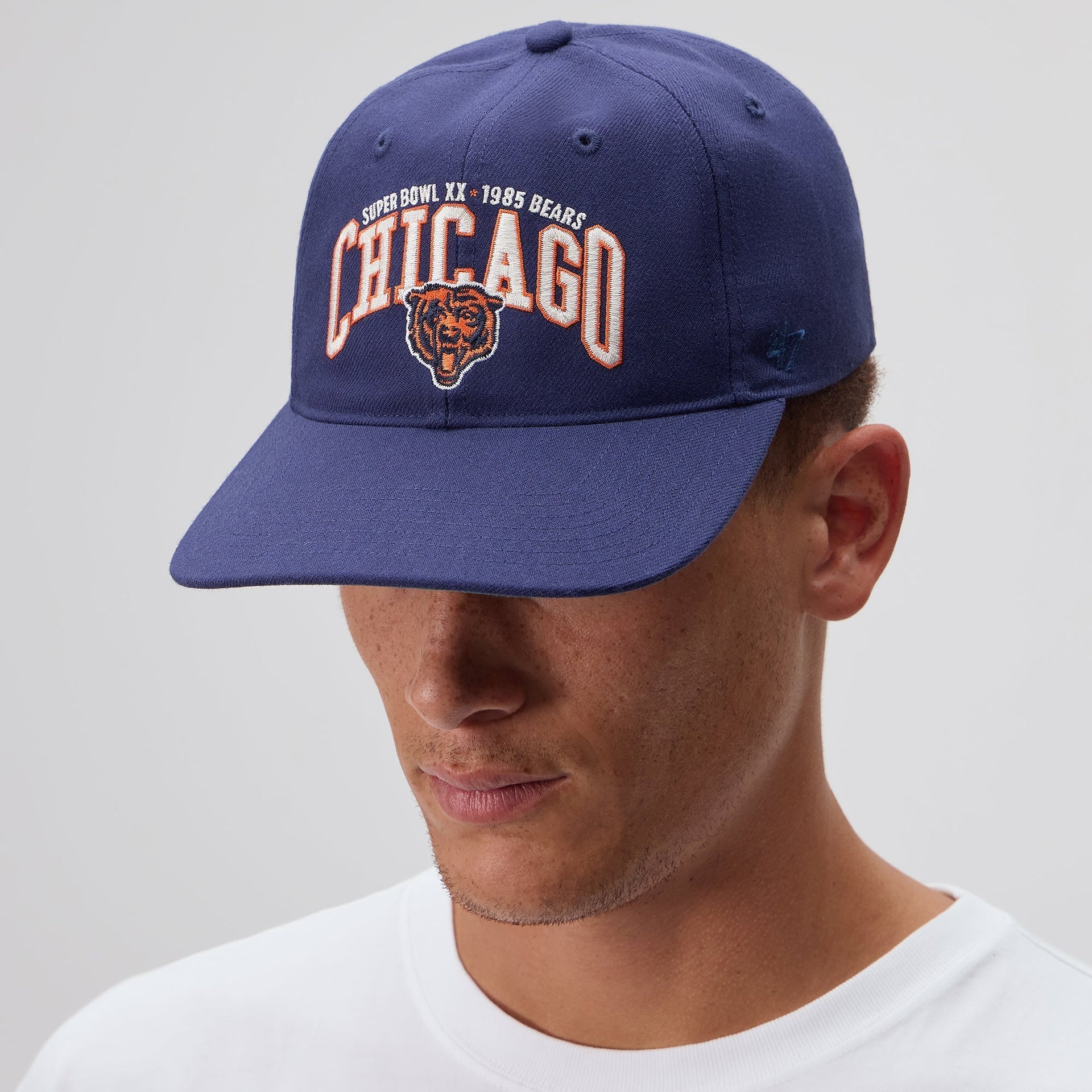 Kith & '47 for the NFL Chicago Bears Wool Blend Franchise LS Cap - Nocturnal - PH