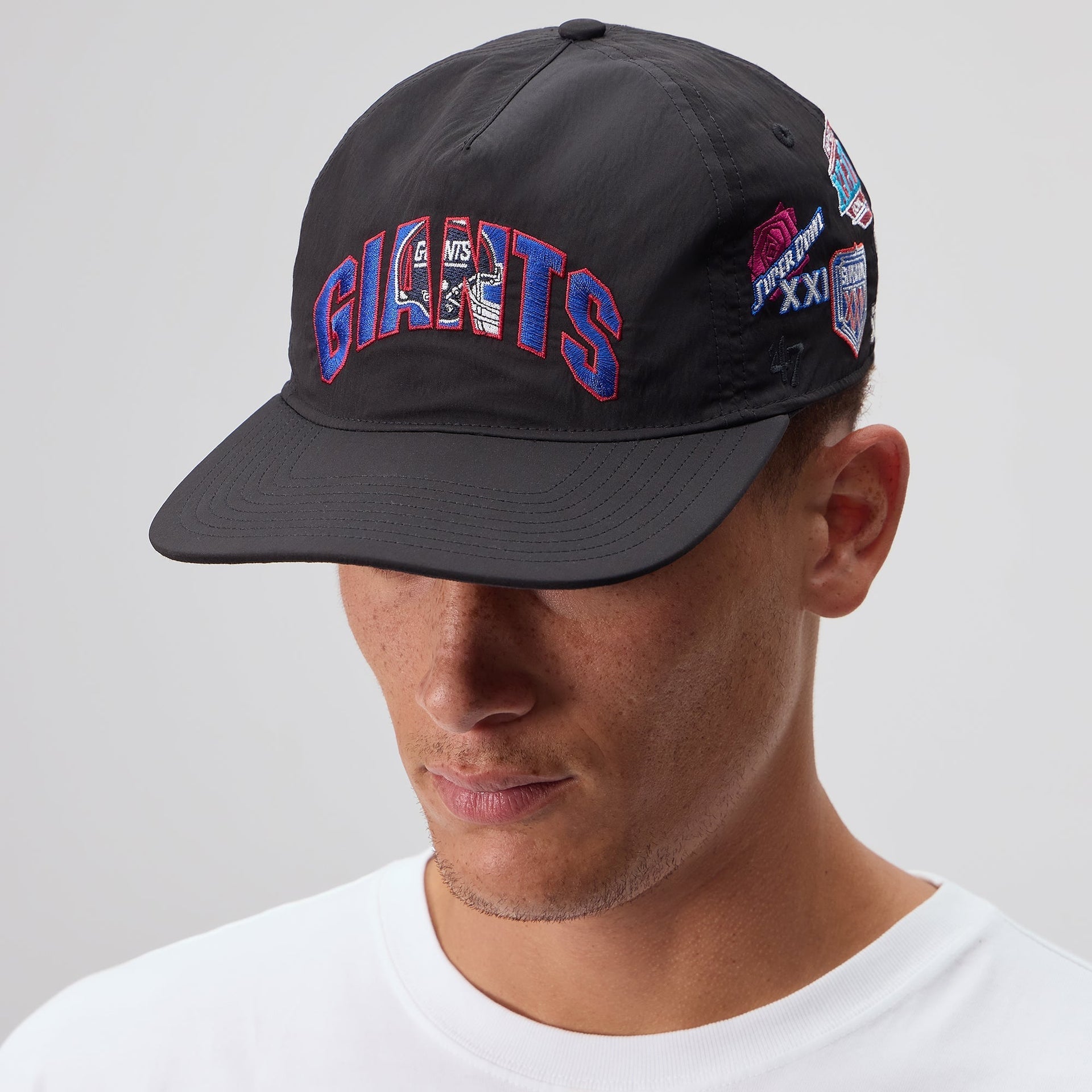 Kith & '47 for the NFL New York Giants Nylon Hitch Snapback - Black - PH