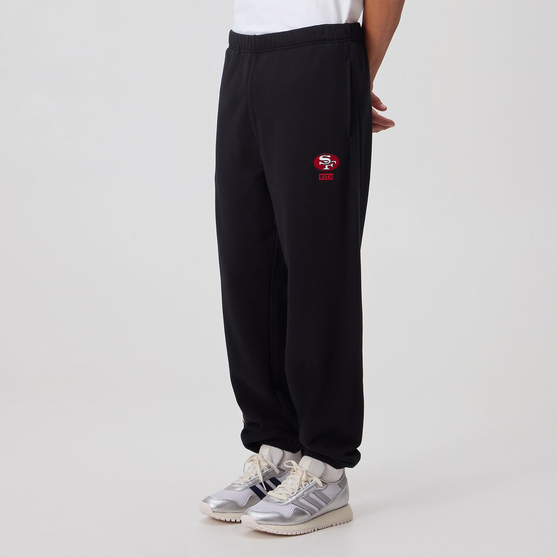 Kith for the NFL San Francisco 49ers Vintage Nelson Sweatpant - Black - PH