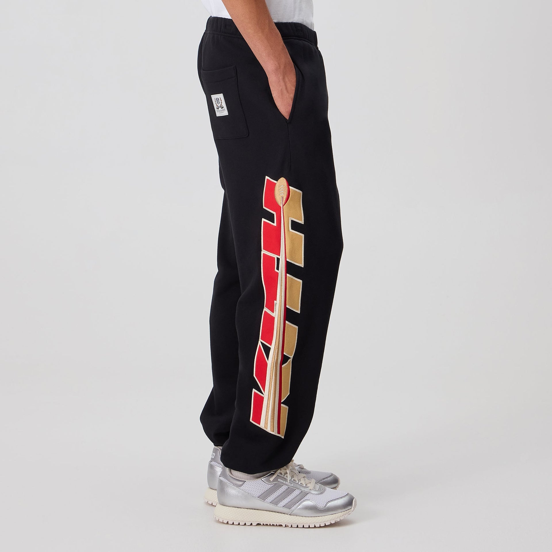 Kith for the NFL San Francisco 49ers Vintage Nelson Sweatpant - Black - PH