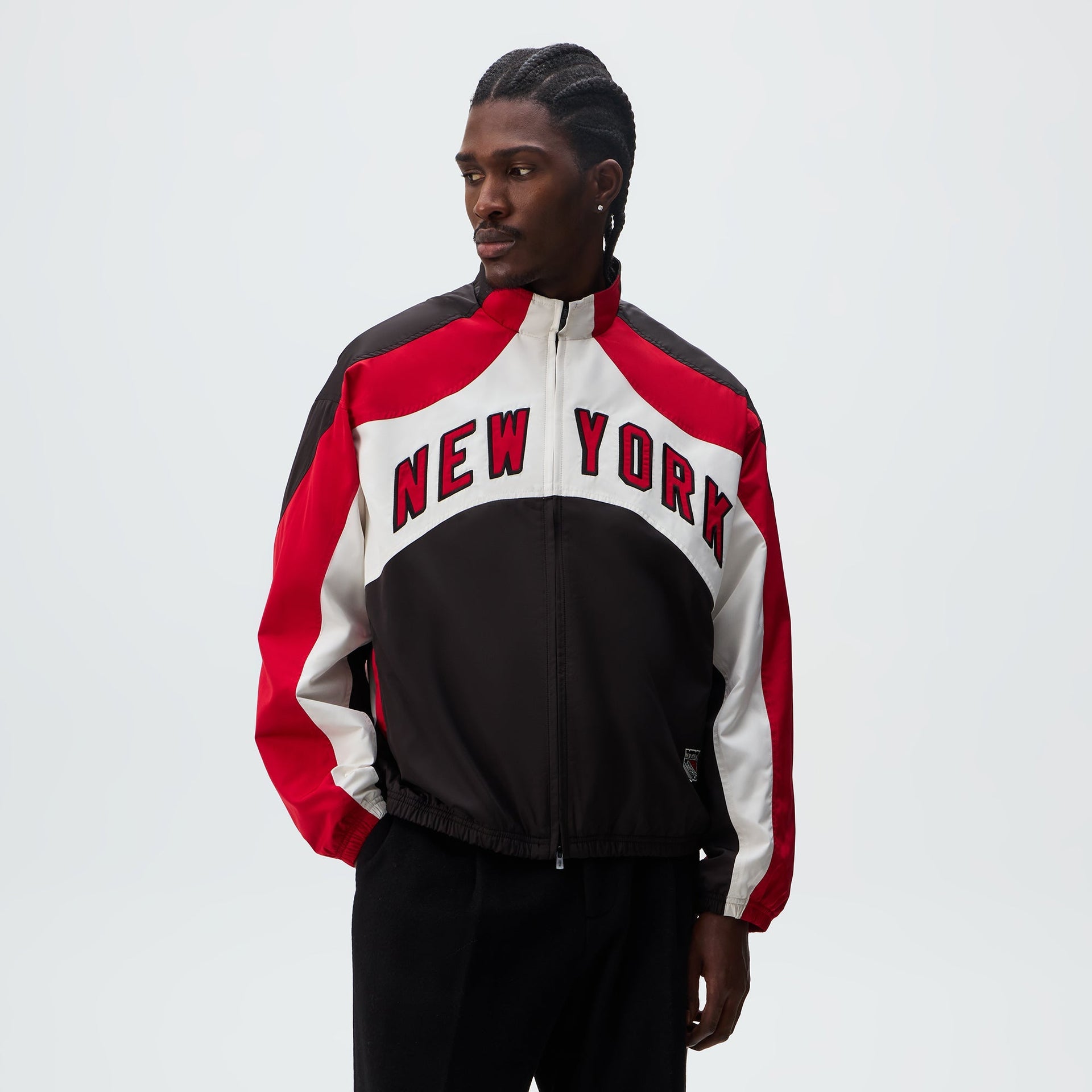 Kith for the New York Rangers August Track Jacket - Black - PH