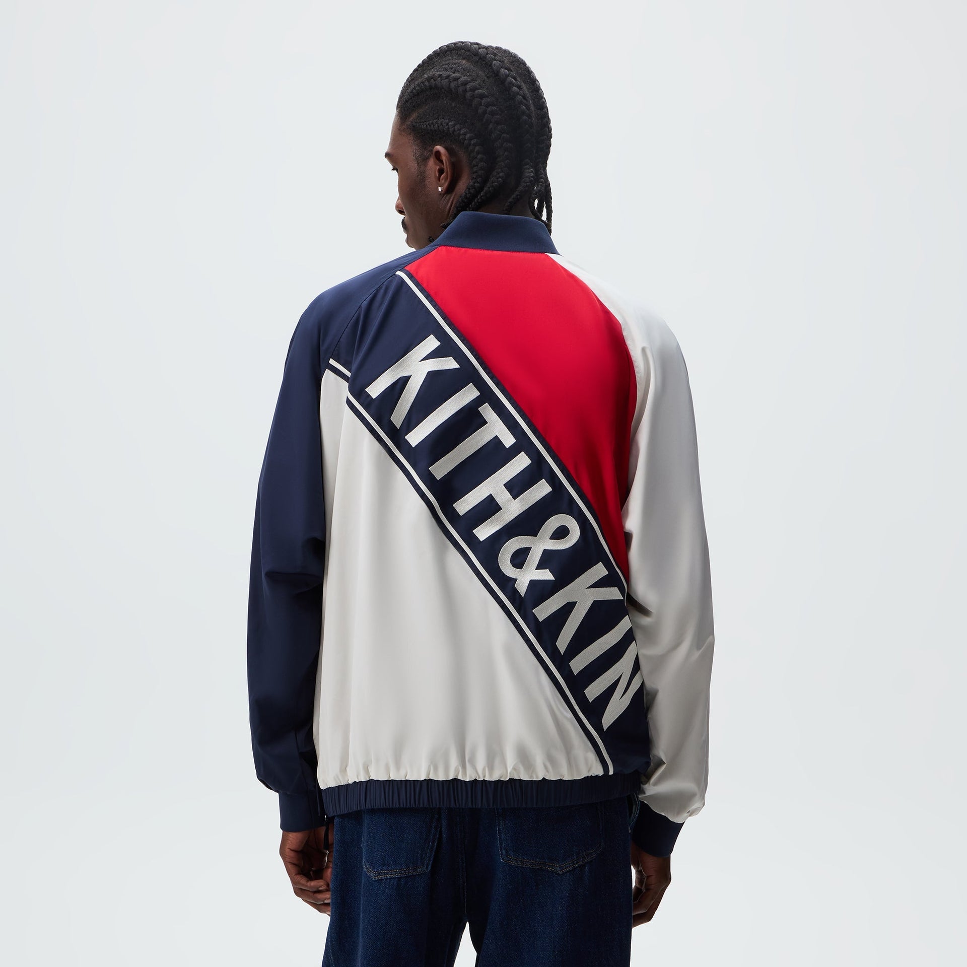 Kith for the New York Rangers Nylon Quarter Zip - Nocturnal