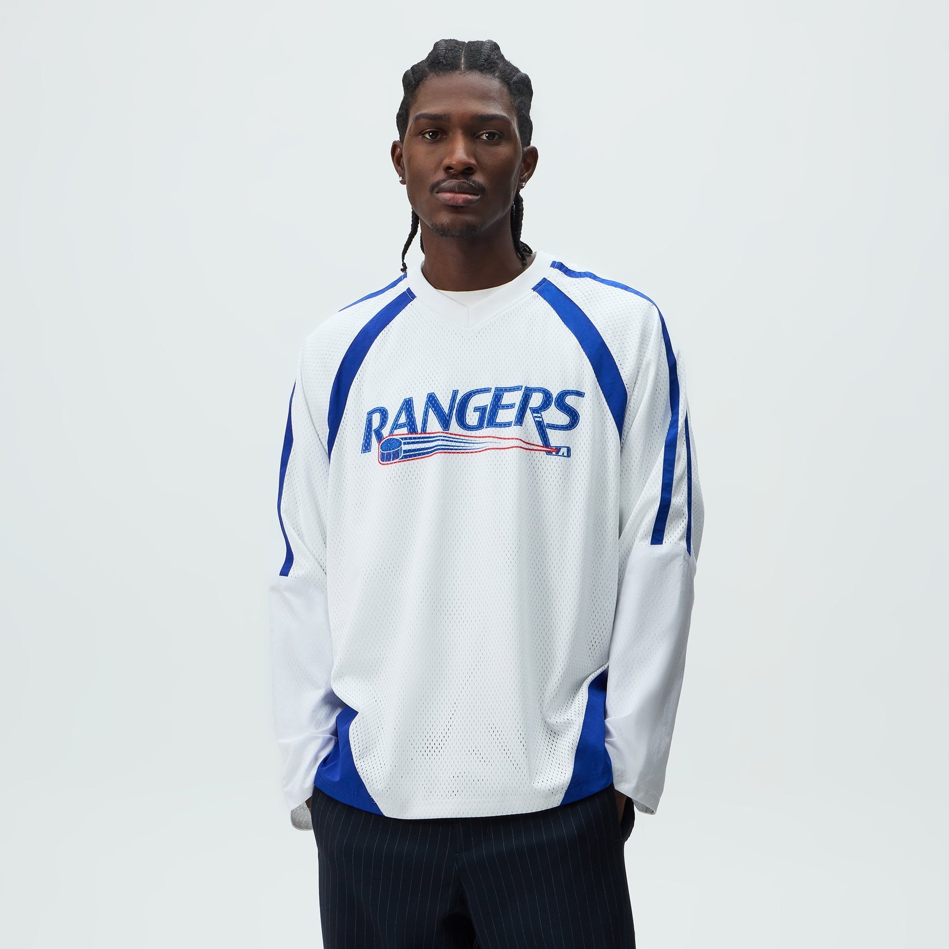 Kith for the New York Rangers Samuel Top - White - PH
