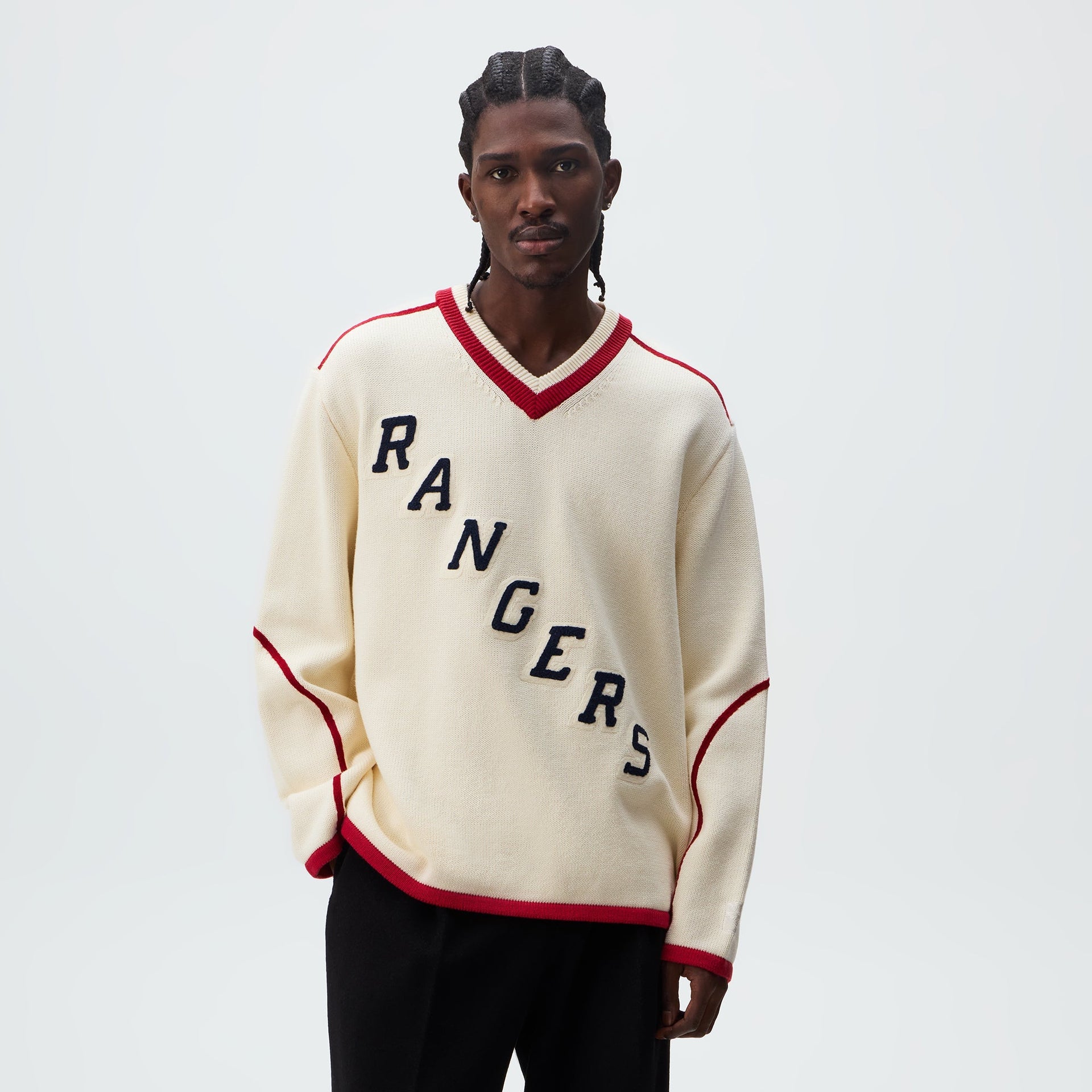 Kith for the New York Rangers Beau Sweater - Sandrift - PH