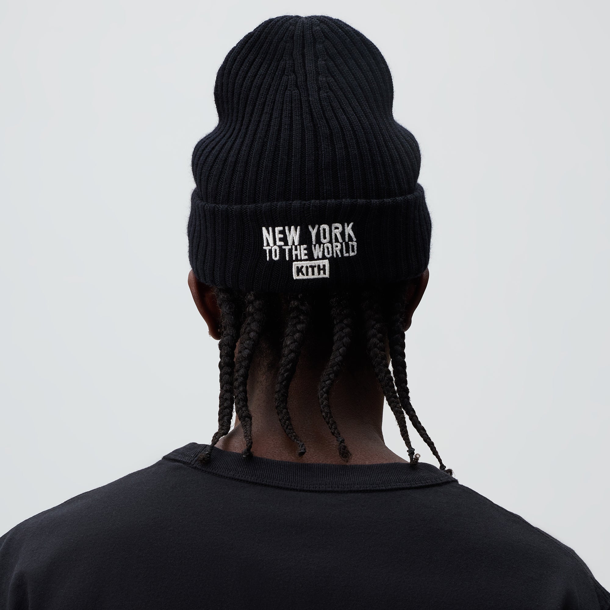 Kith & New Era for the New York Rangers Centennial Knit Beanie - Black