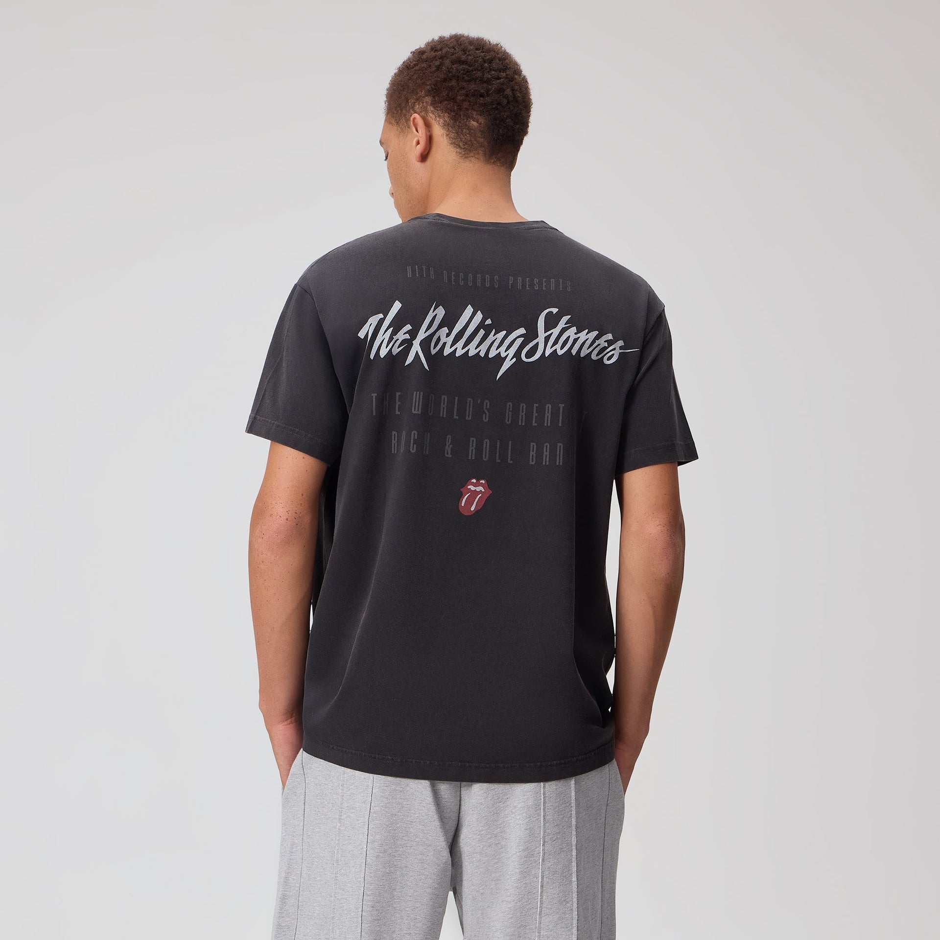 Kith for The Rolling Stones Mick Jagger Concert Photo Vintage Tee - Black - PH