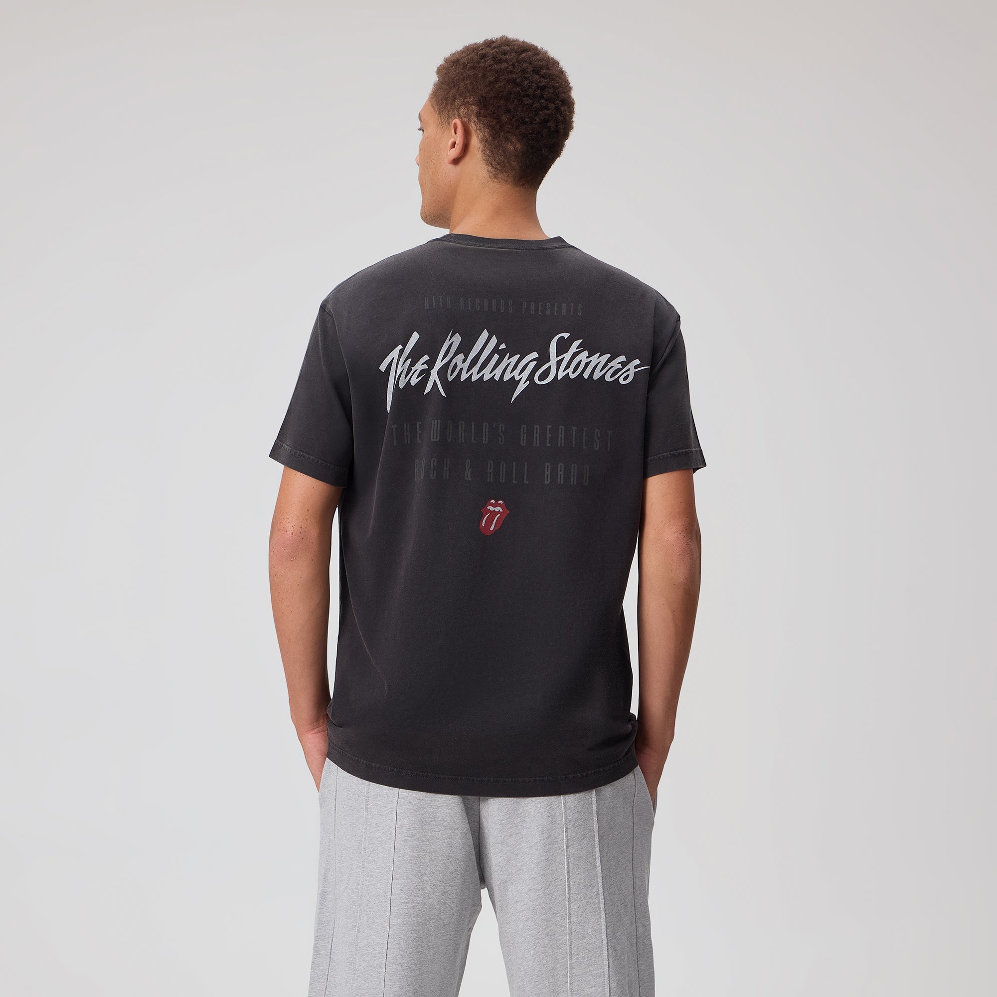 Kith for The Rolling Stones Keith Richards Concert Photo Vintage Tee -
