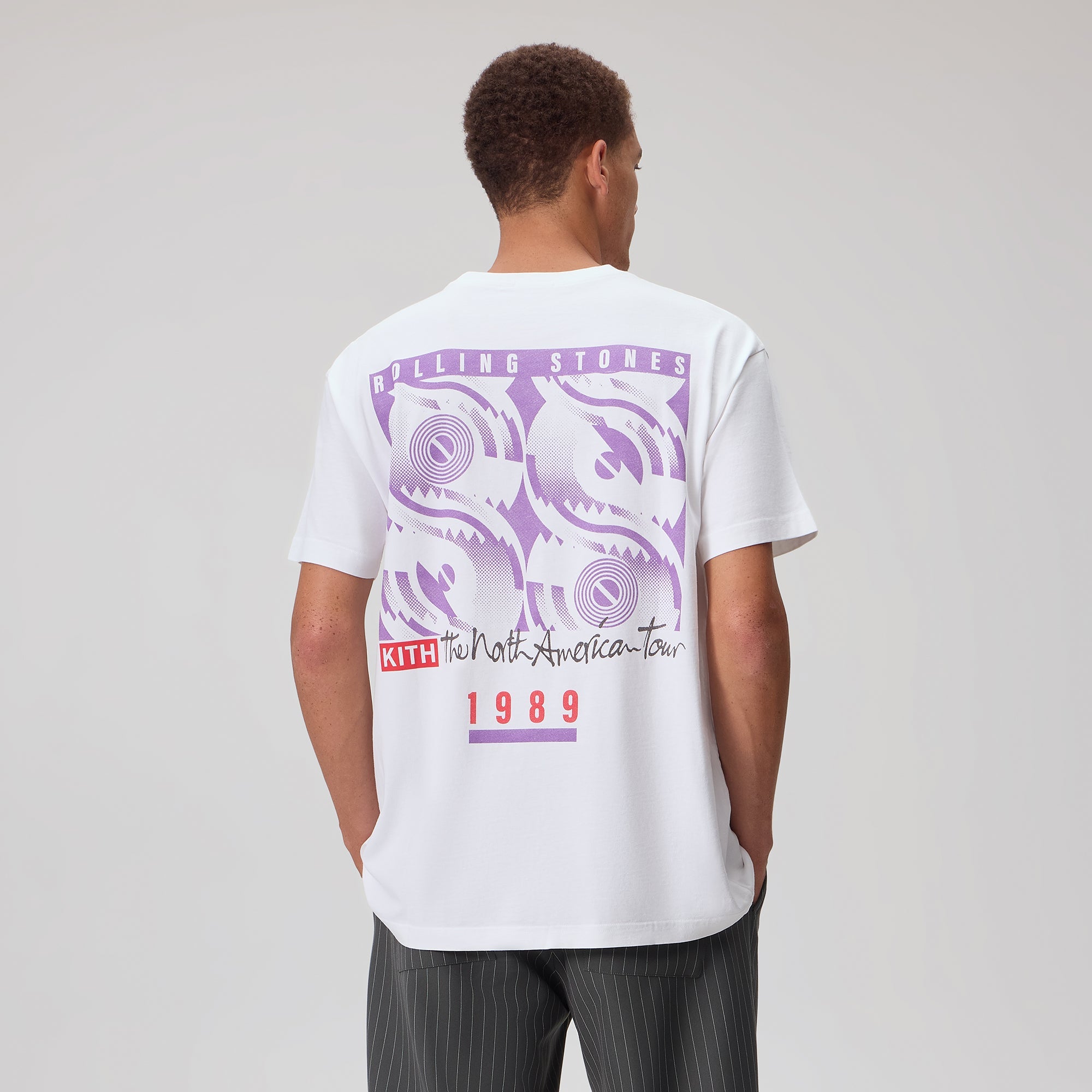 Kith for The Rolling Stones 1989 Tongue Vintage Tee - White