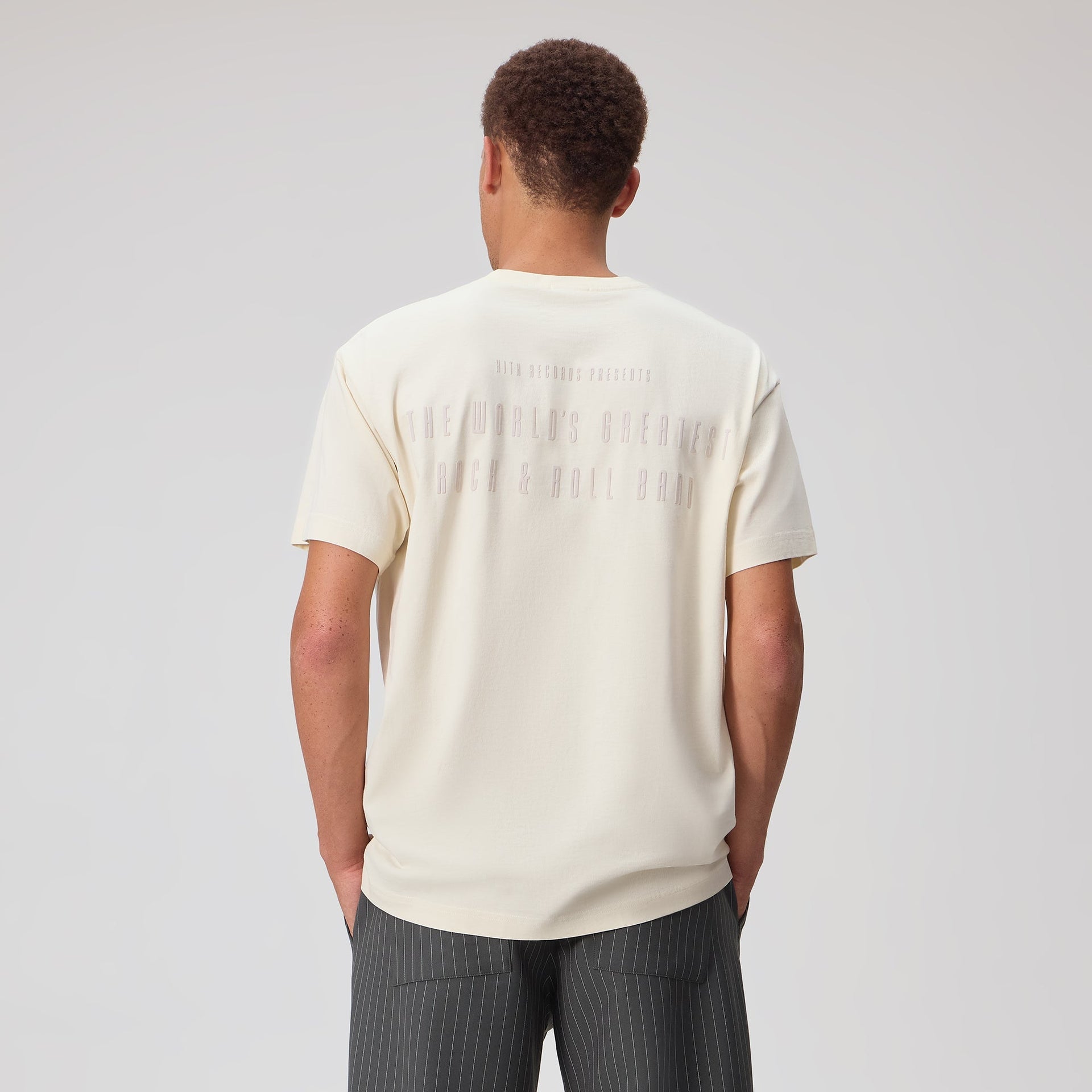 Kith for The Rolling Stones Monogram Tongue Tee - Sandrift - PH