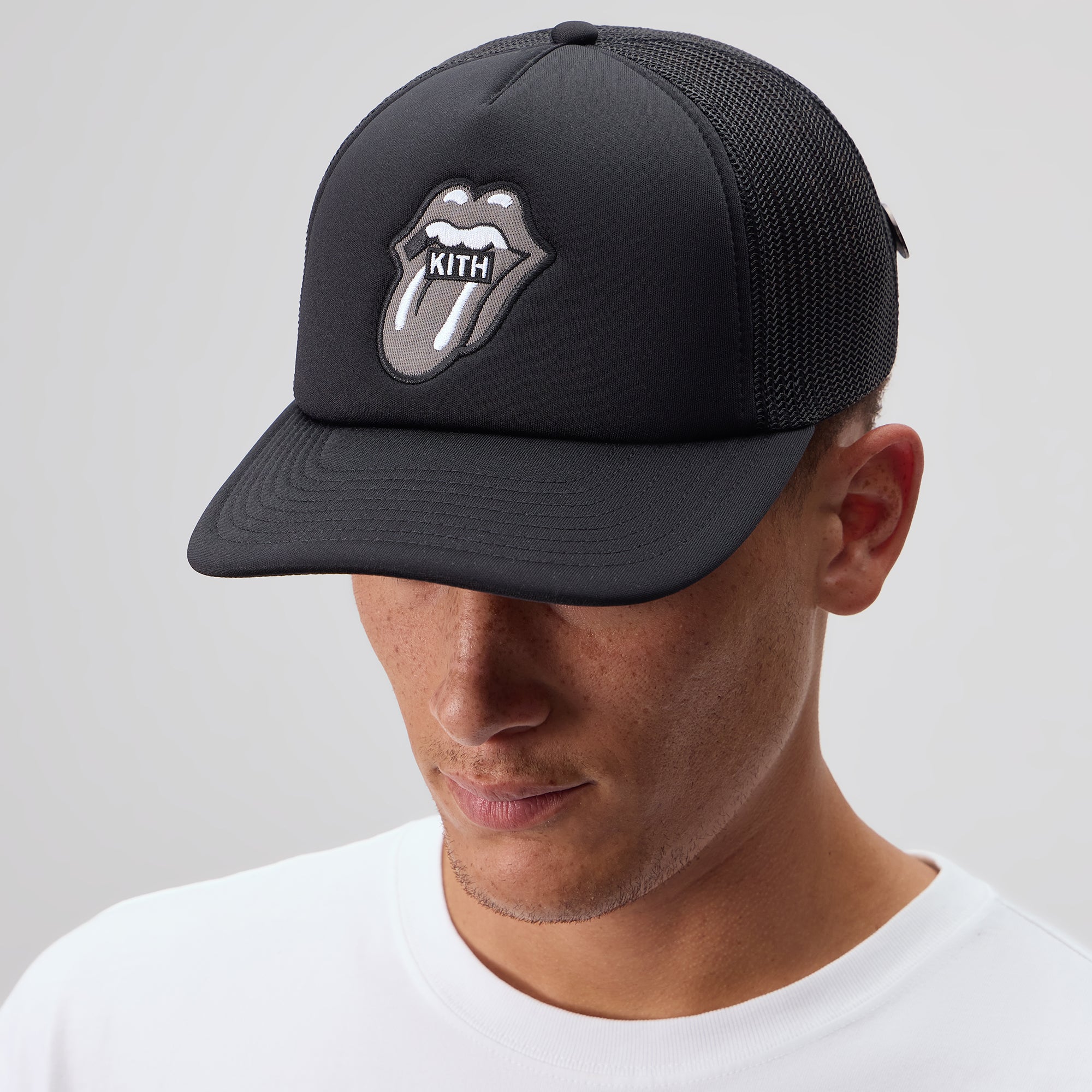 Kith for The Rolling Stones Nolan Trucker Hat - Black
