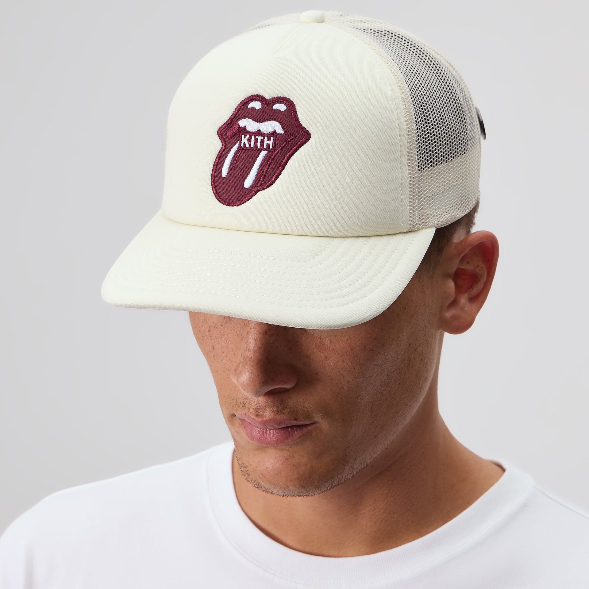 Kith for The Rolling Stones Nolan Trucker Hat - Muslin - PH