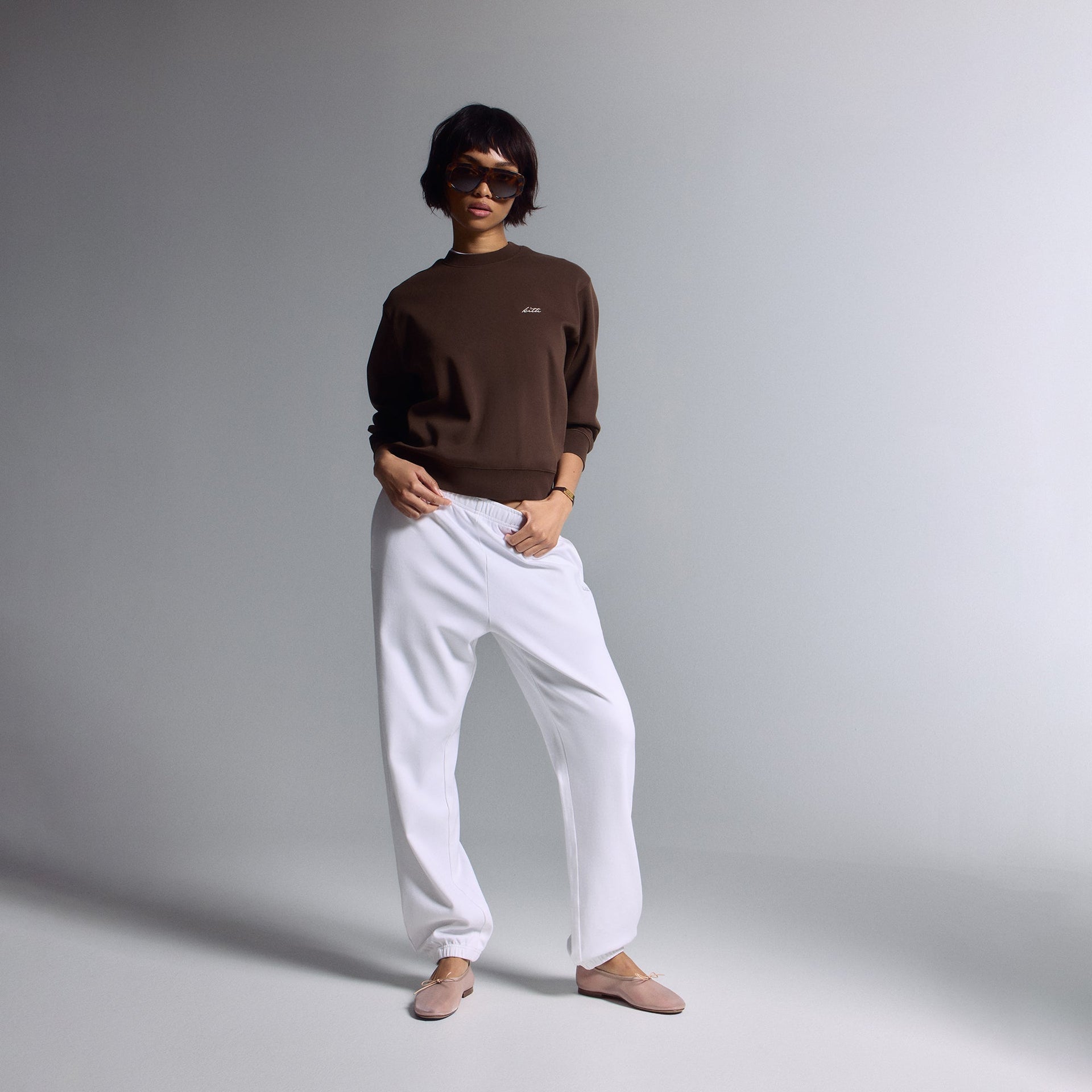 Kith Women Asher Script Crewneck - Legacy