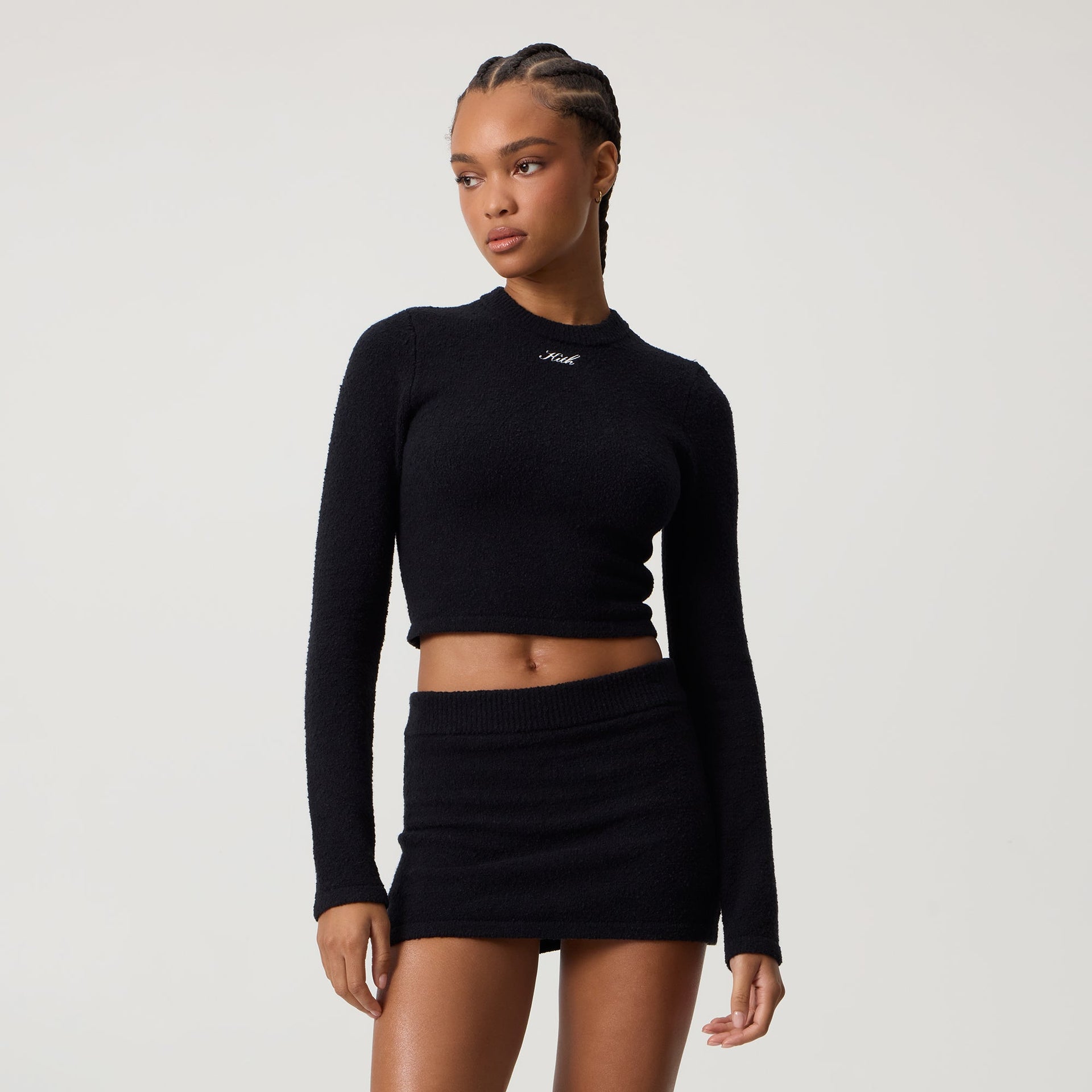 Kith Women Mulberry Sweater Long Sleeve - Black - PH