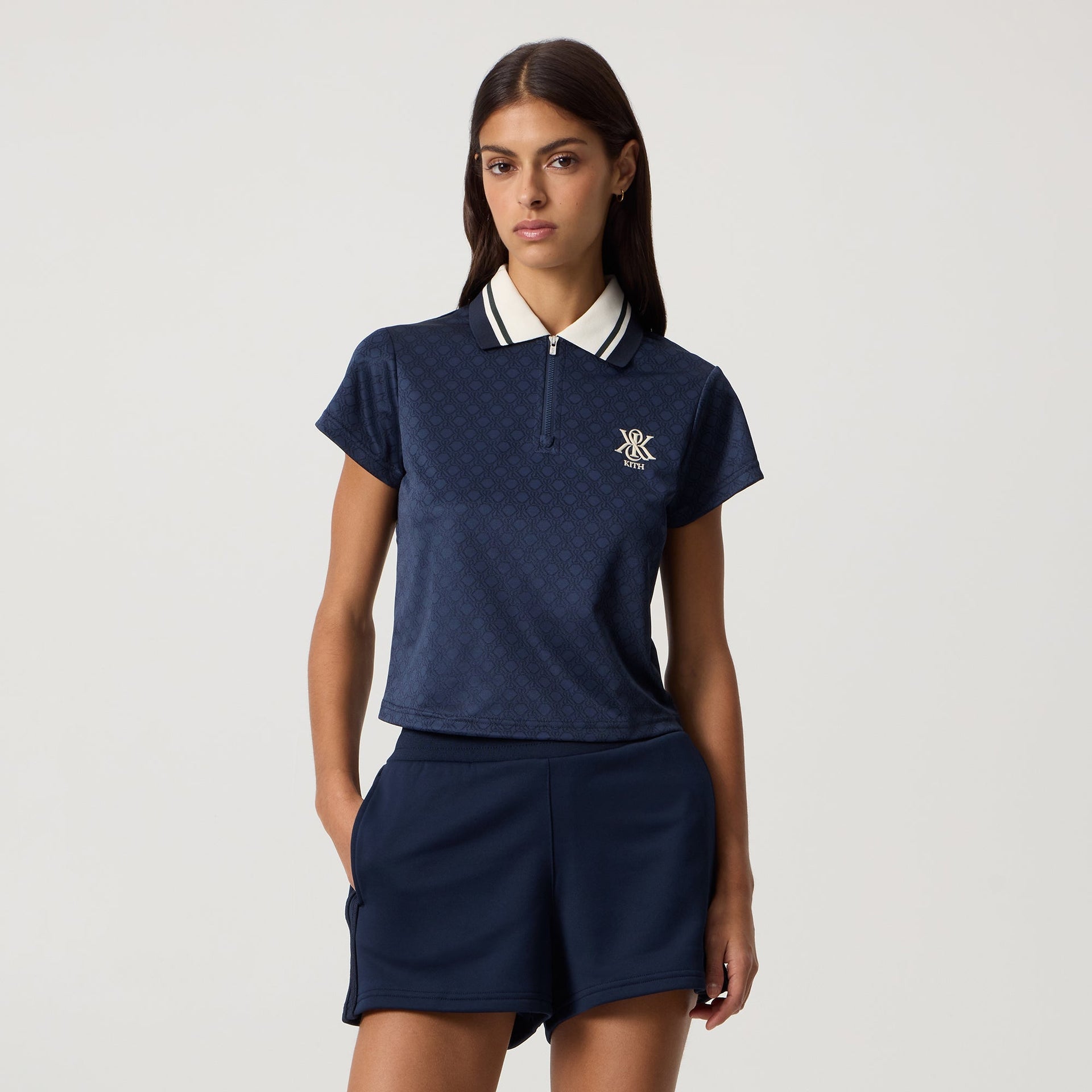 Kith Women Nicci Polo Jersey - Nocturnal - PH