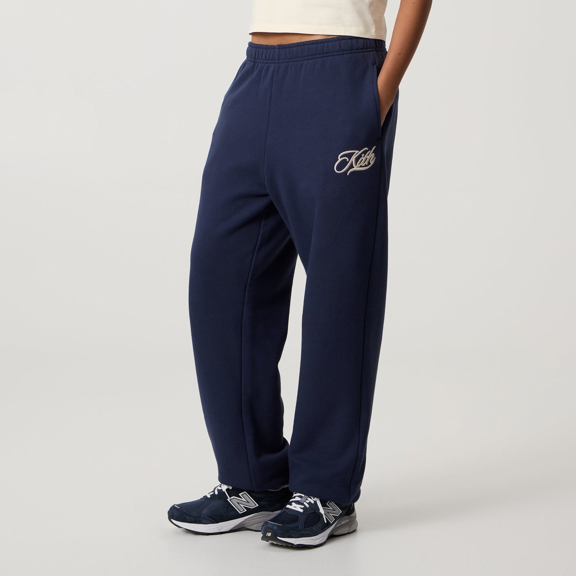 Kith Women Chelsea III Varsity Sweatpant - Nocturnal - PH