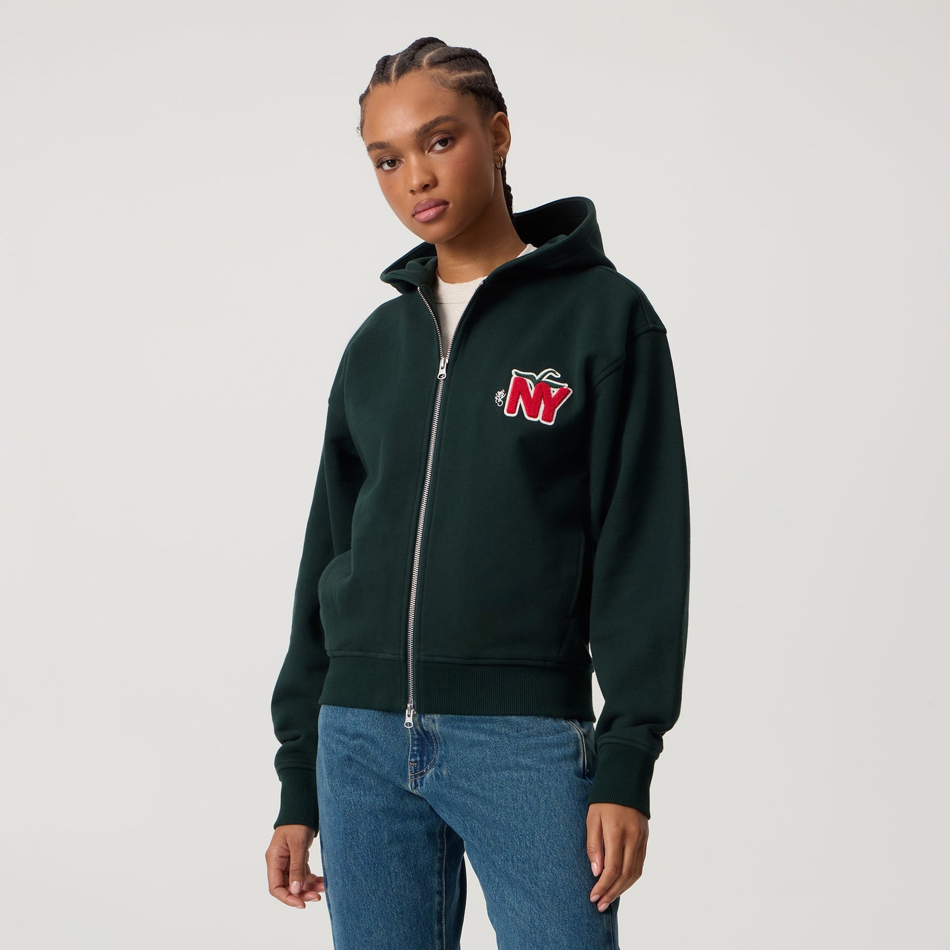 Kith Women Tanner NY Apple Hoodie - Stadium - PH