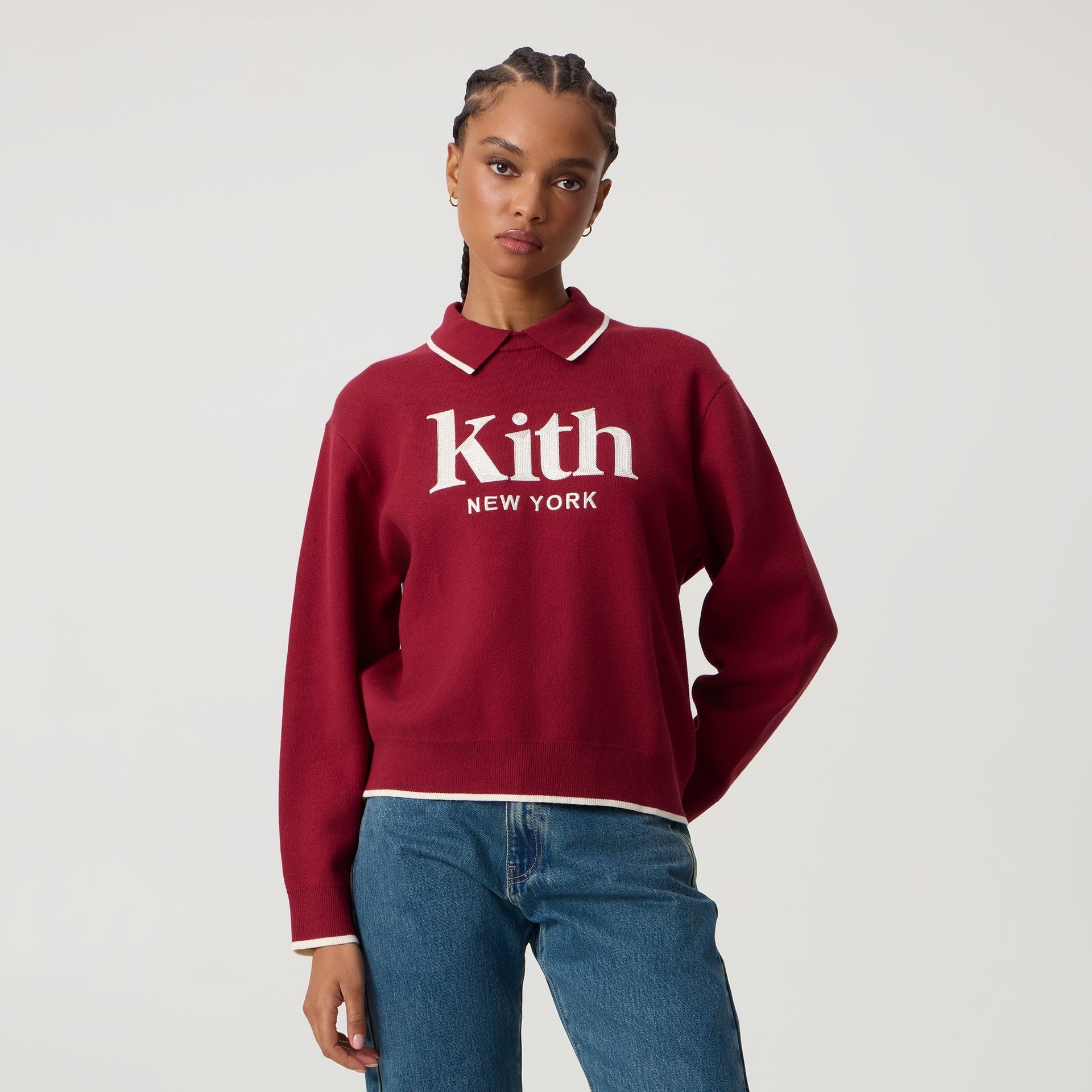 Kith Women Ashwin Polo Sweater - Allure - PH