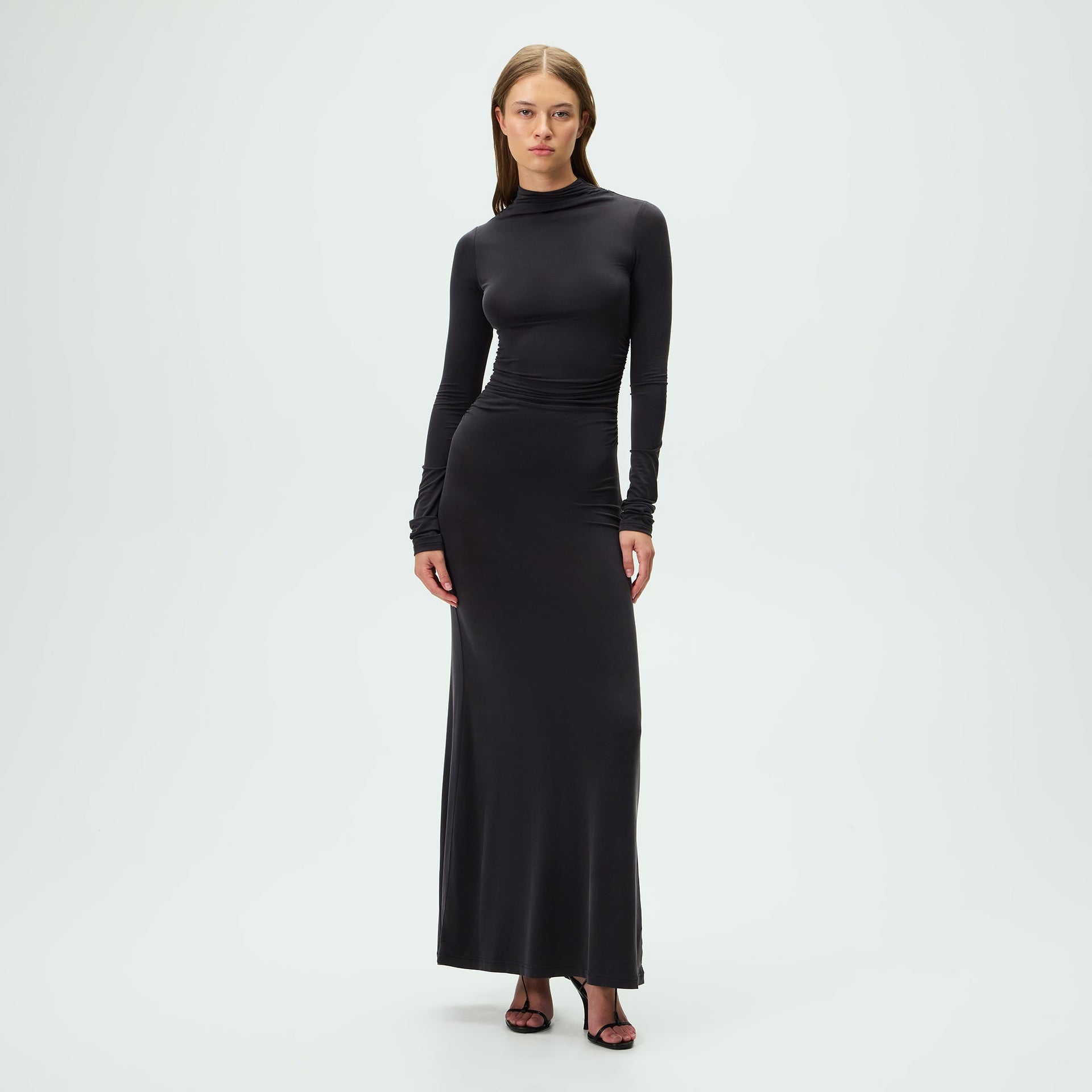 Kith Women Harin Cupro Maxi Dress - Black Kith Women Harin Cupro Maxi Dress - Black