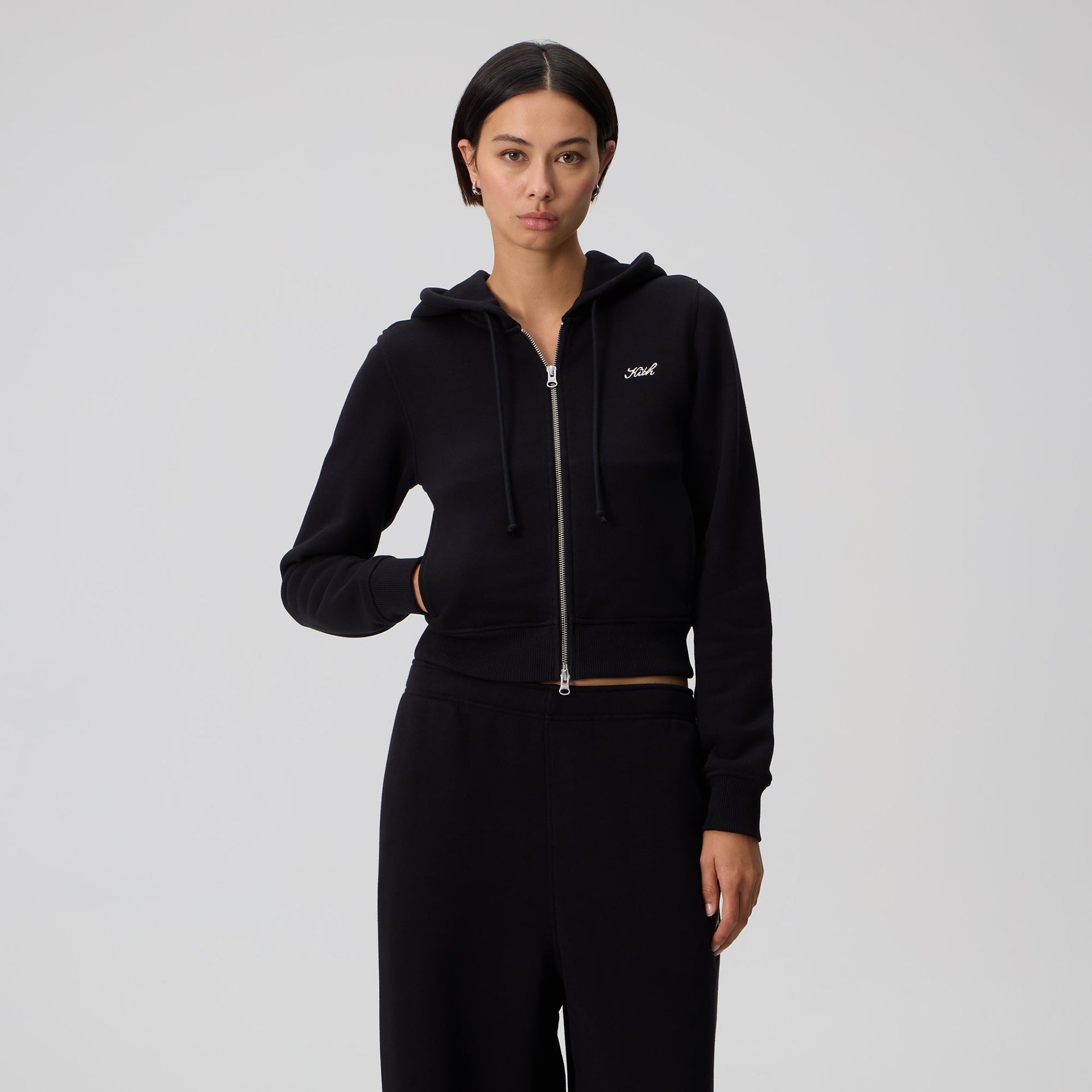 Kith Women Tye Zip Hoodie - Black - PH