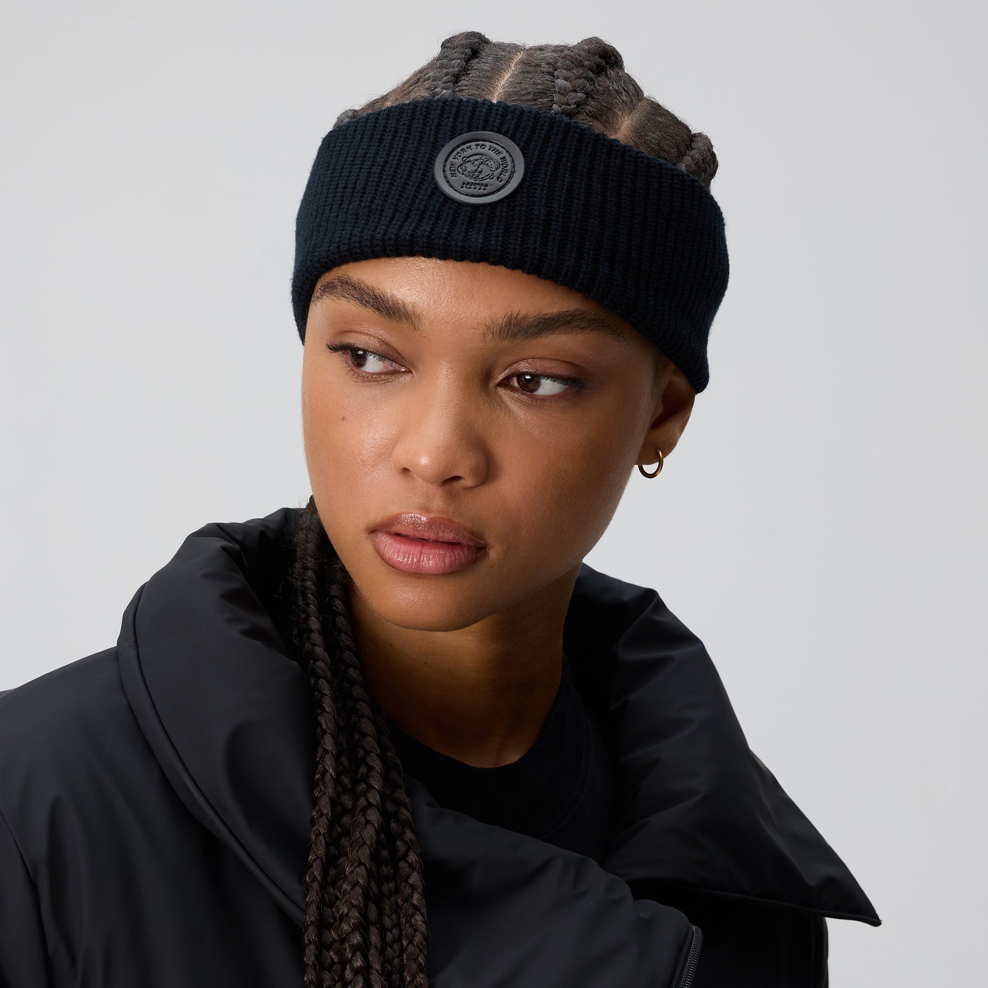 Kith Women Knitted Headband - Black