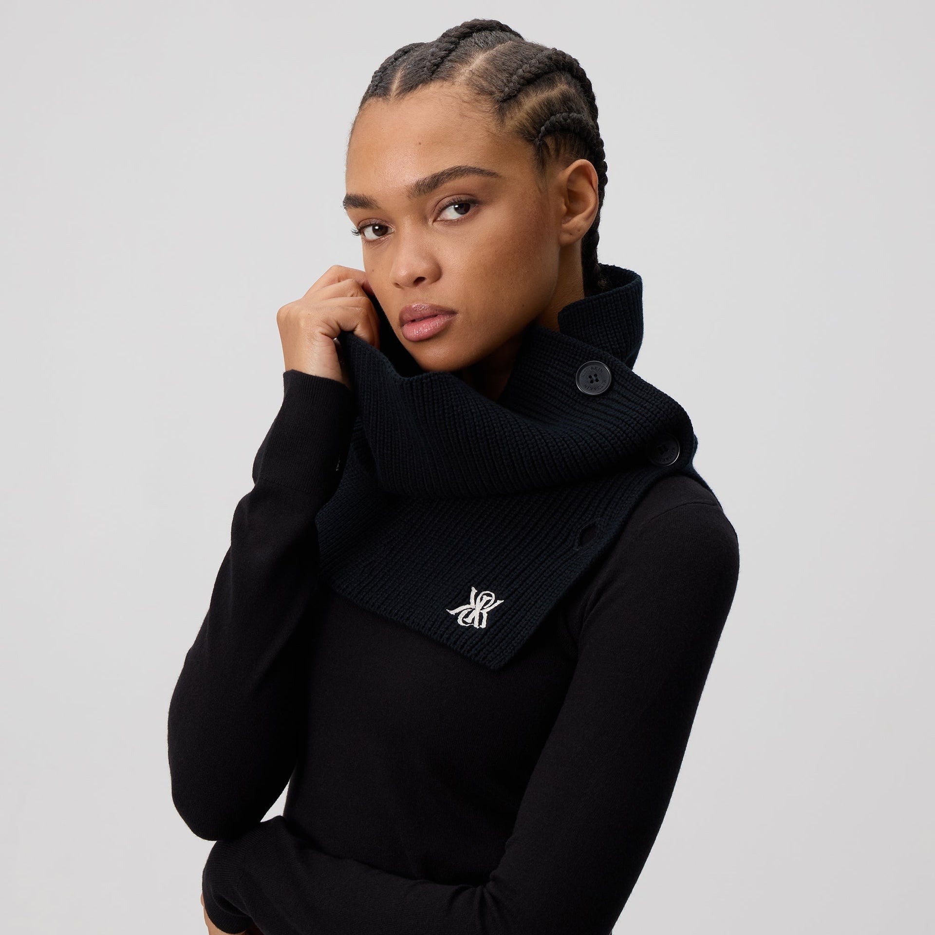 Kith Women Sweater Dickey - Black