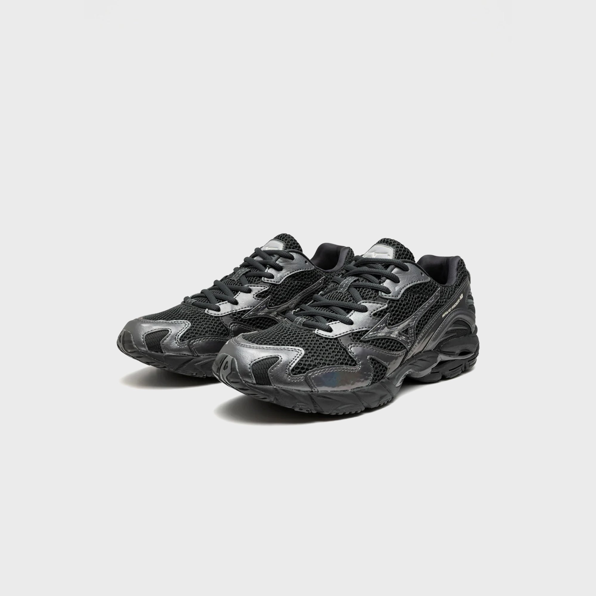 Mizuno Wave Rider 10 - Black / Black Sand / Metallic Gray – Kith