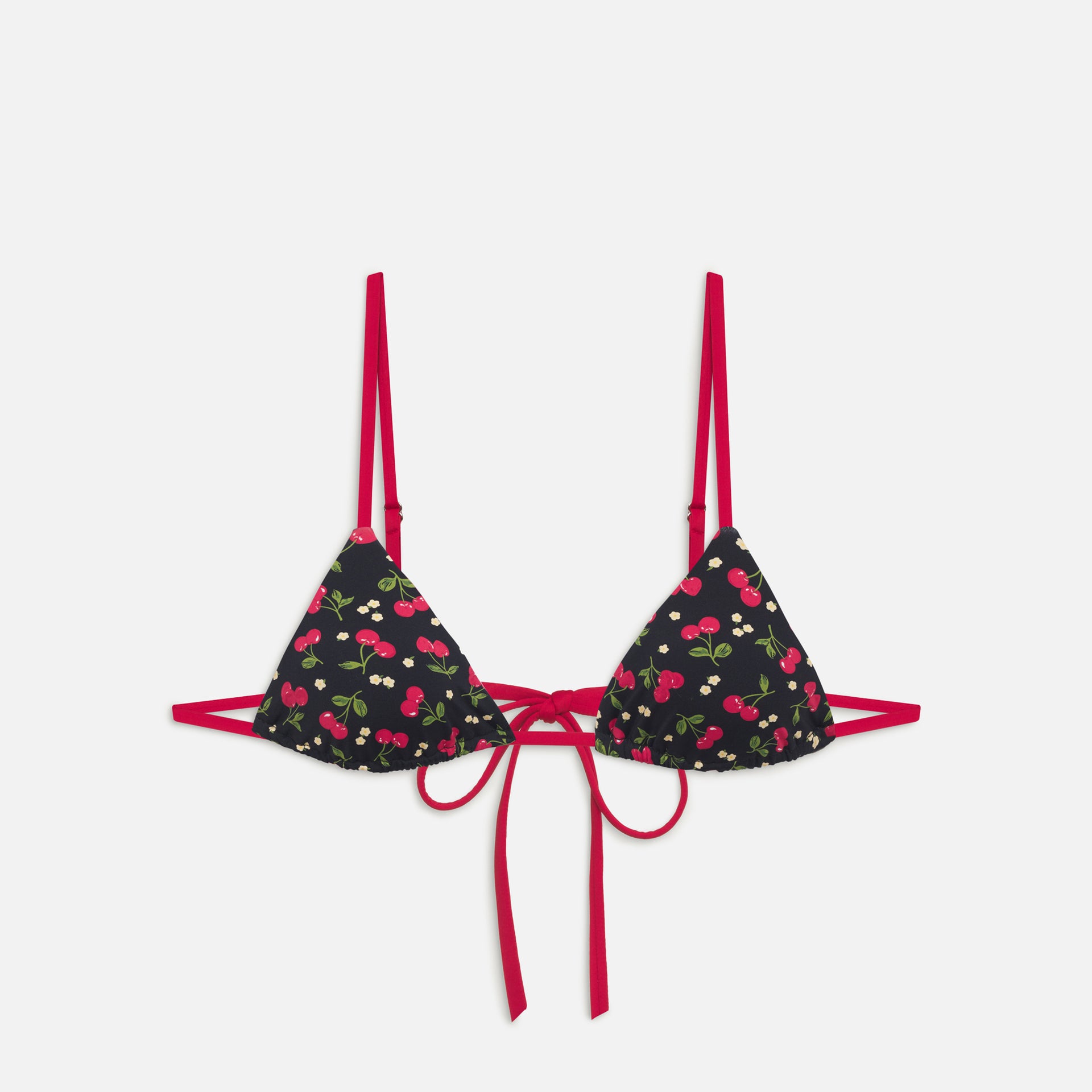 Frankies Bikinis Lumia Top - Cherry Hearts