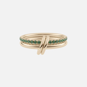 Spinelli Kilcollin Ceres YG Emerald Ring - Gold