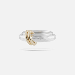 Spinelli Kilcollin Agon Vulcan Ring - Silver / Gold
