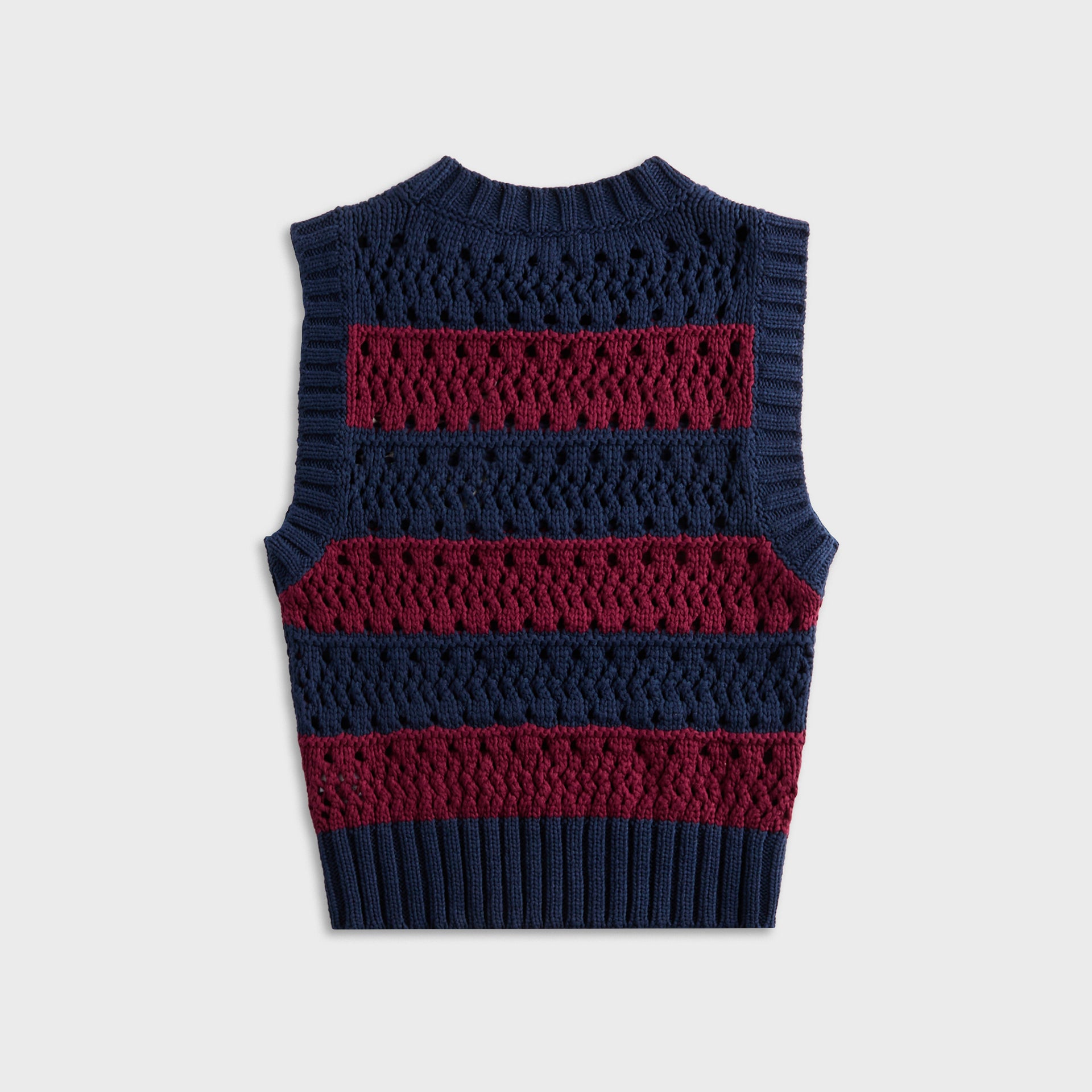 Ganni Cotton Mix Striped Vest - Multicolor