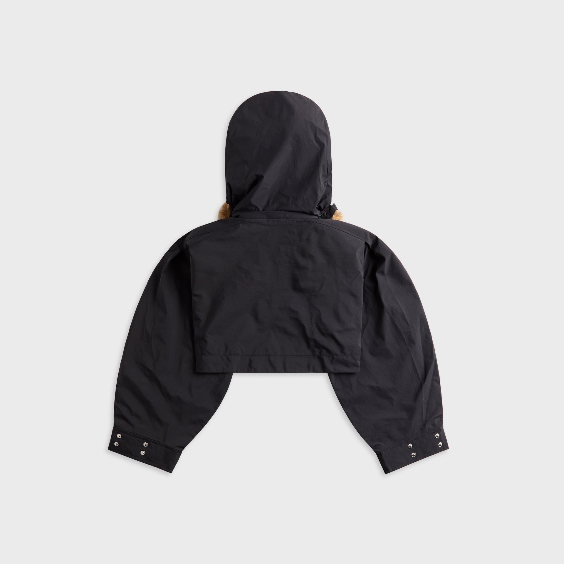 Ganni Ripstop Tri-Layer Cropped Jacket - Phantom