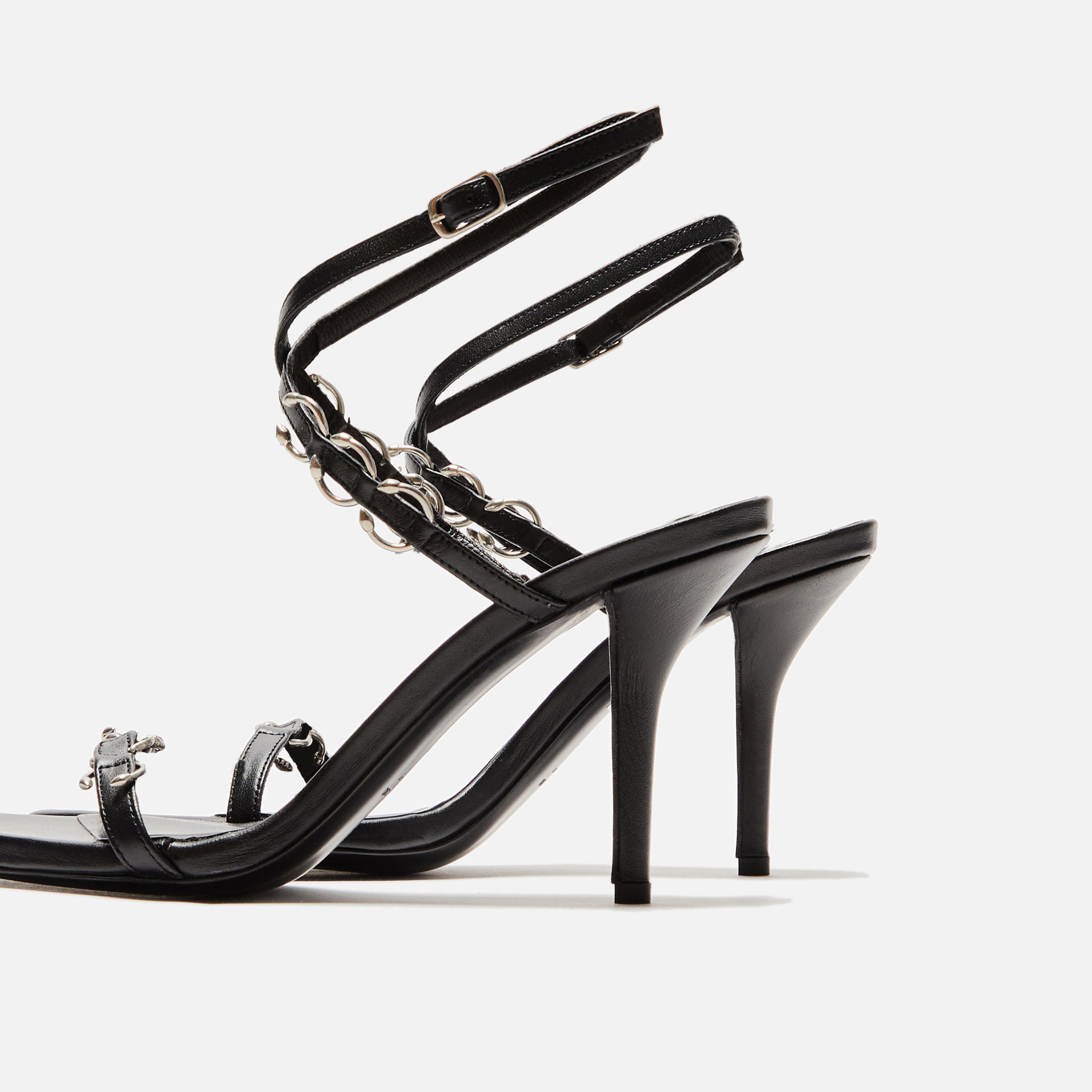 Gia Borghini x Miaou Reno Sandal - Black