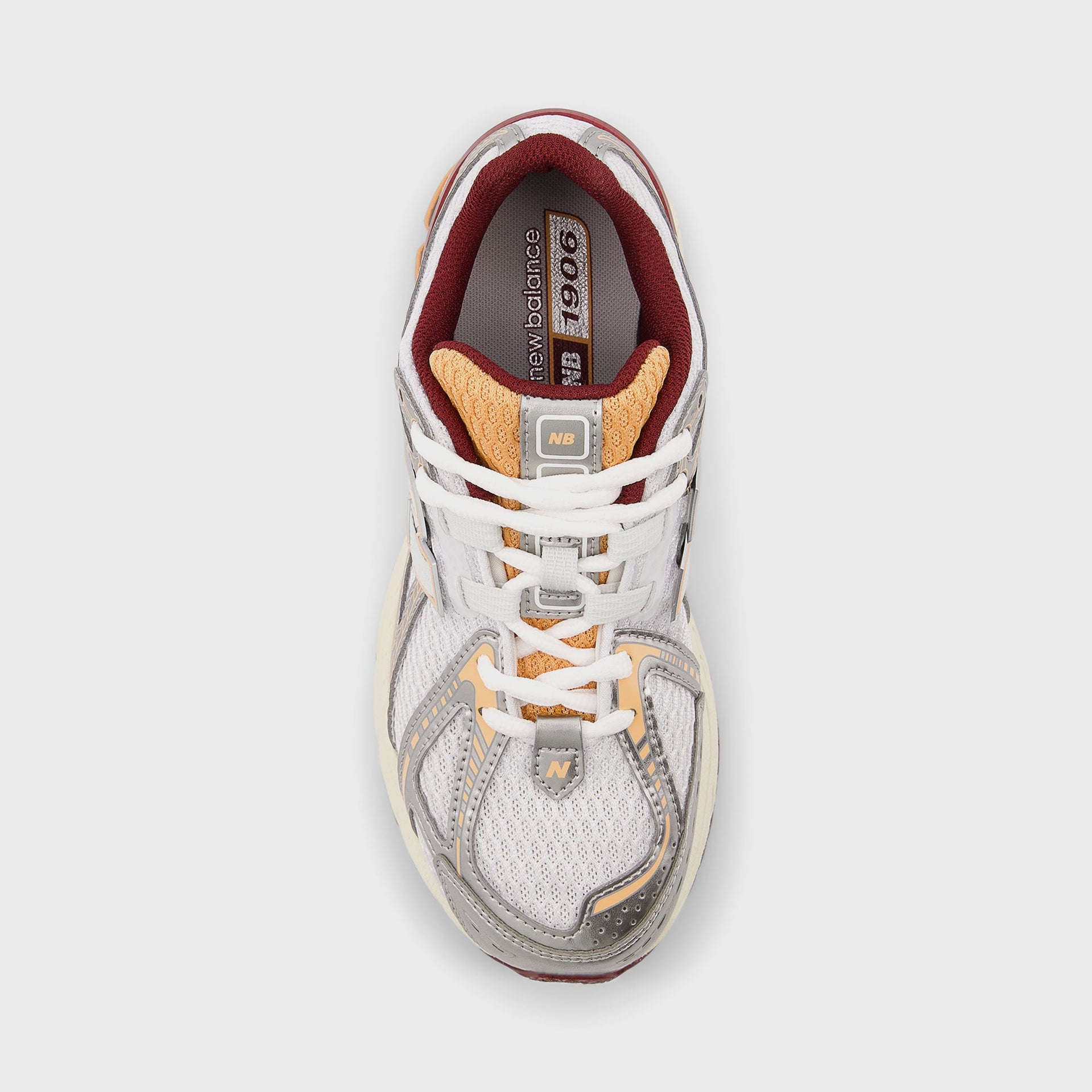 New Balance GS 1906 - Silver Metallic / Monarch Burgundy