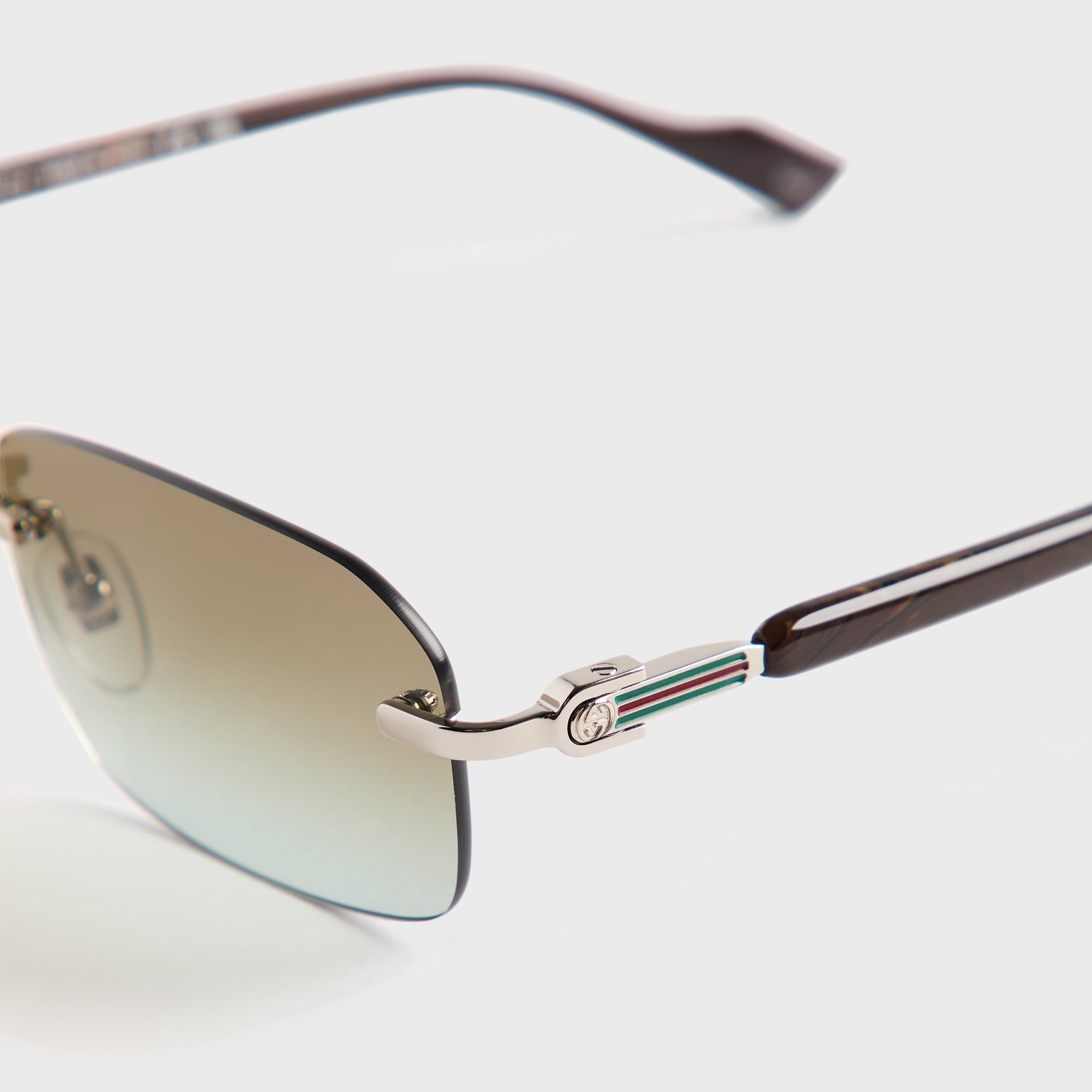 Gucci GG1221S-008 in Silver / Brown