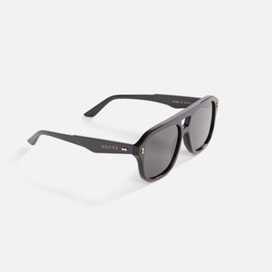 Gucci 001 Sunglasses - Black / Grey