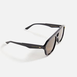 Gucci GG 1263S Sunglasses - Black / Brown