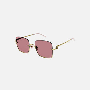 Gucci Wireless Square Frame - Endura Gold with Red Lens