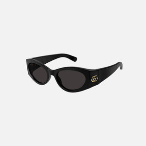 Gucci Acetate Oval Frames - Black