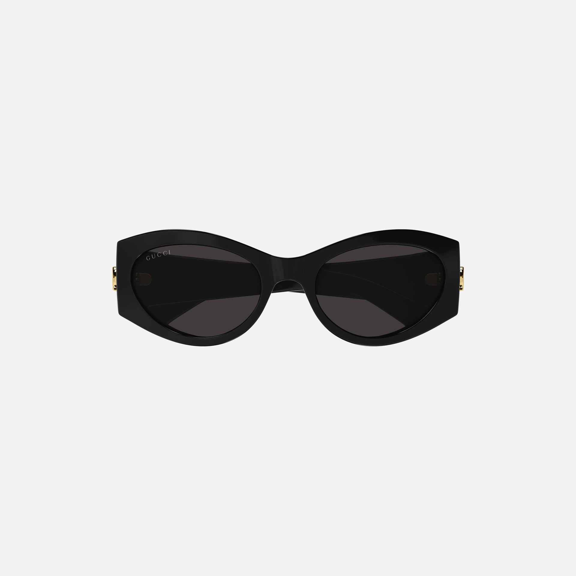 Gucci Acetate Oval Frames - Black