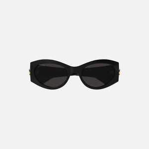 Gucci Acetate Oval Frames - Black