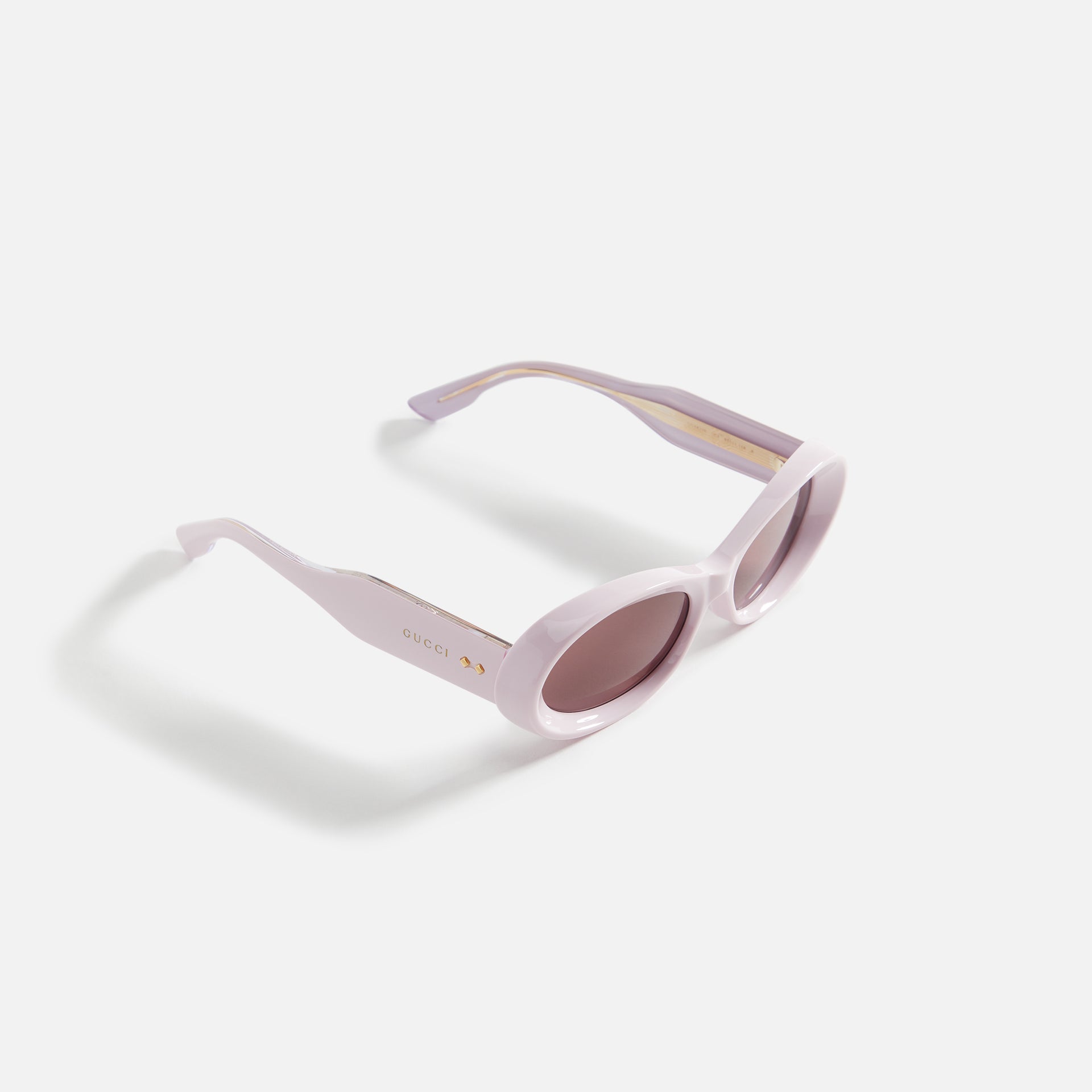 Gucci Acetate Round 54 Frame - Pink