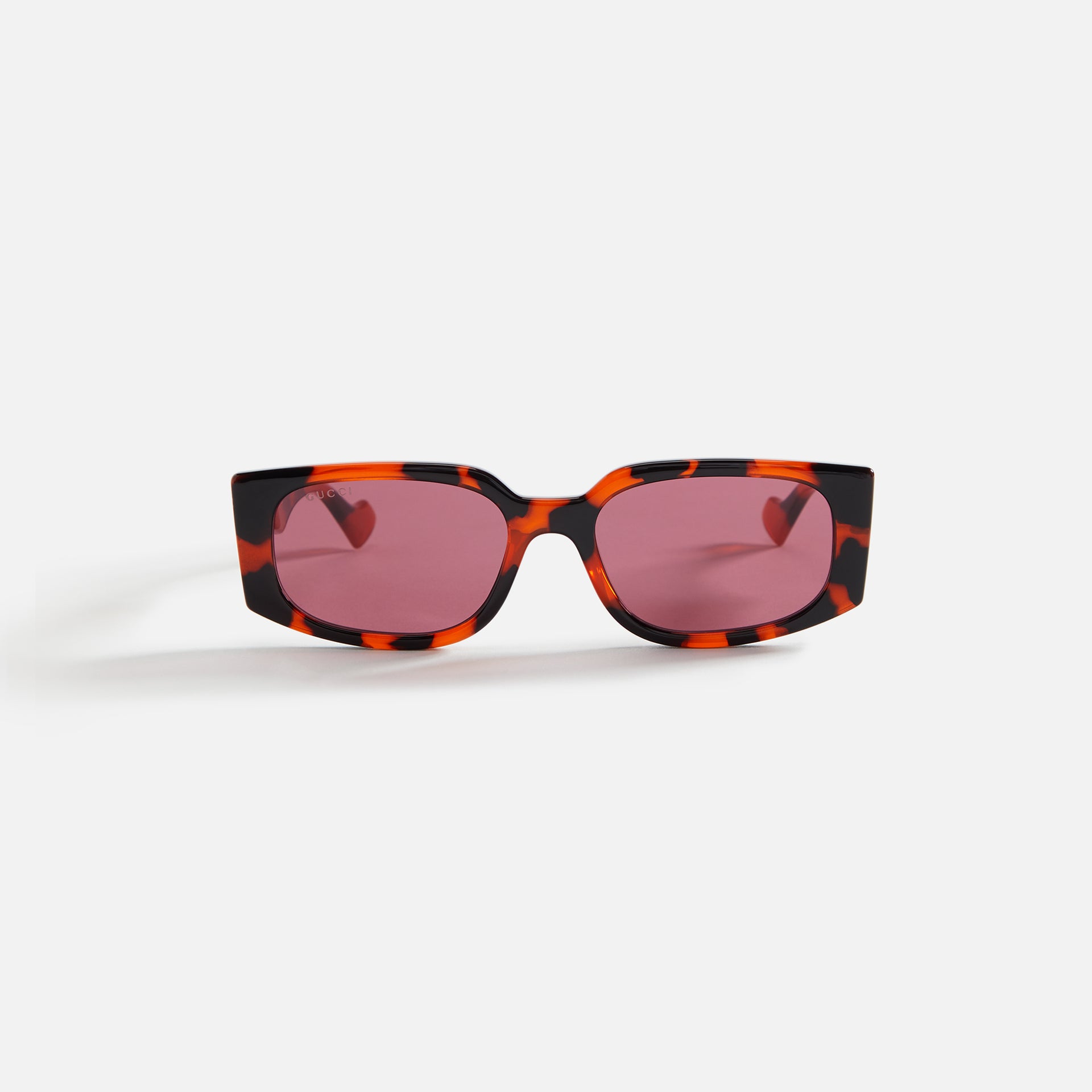 Gucci Acetate Oval 55 Frame - Brown